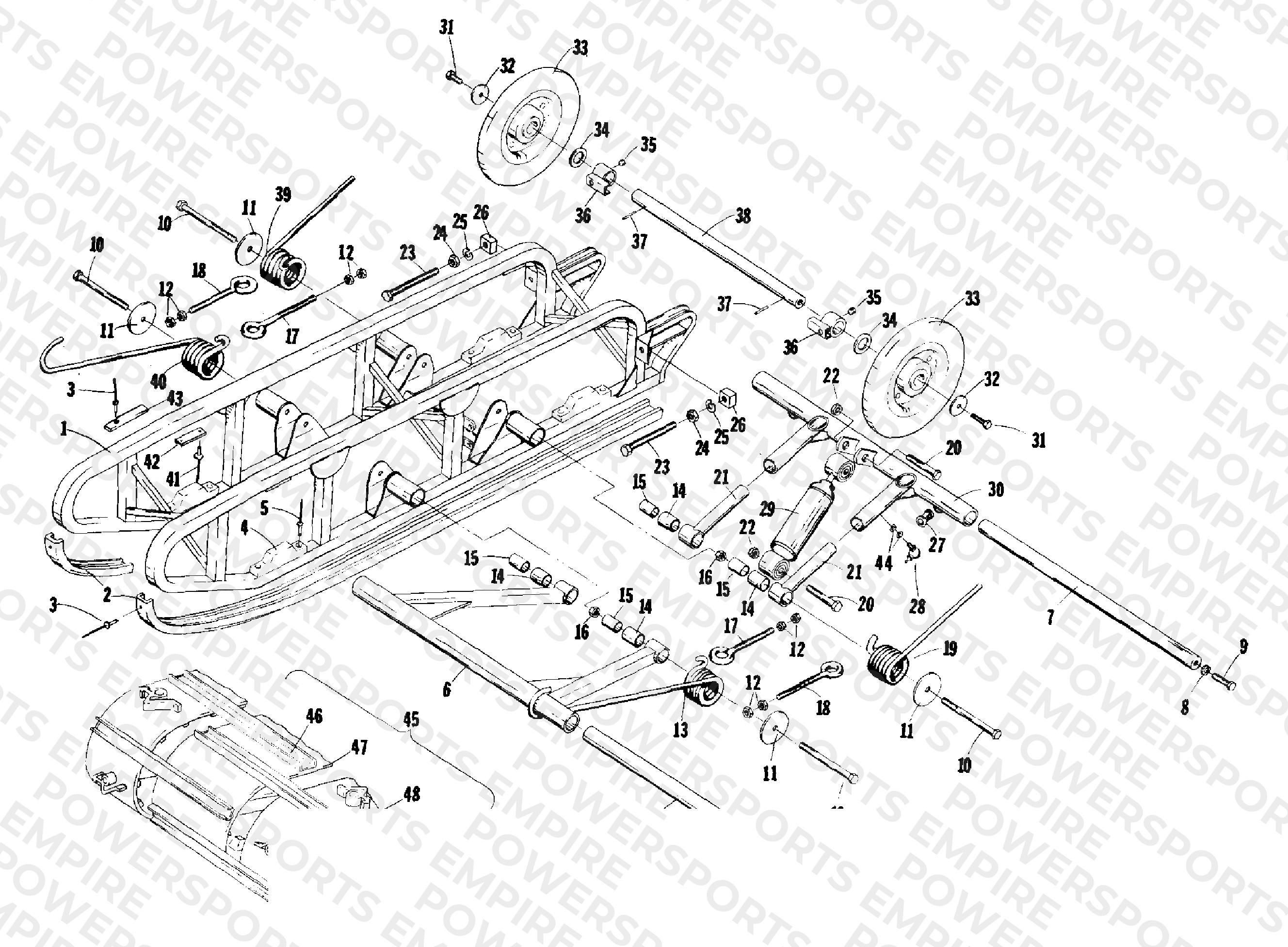 UNDERCARRIAGE AND TRACK