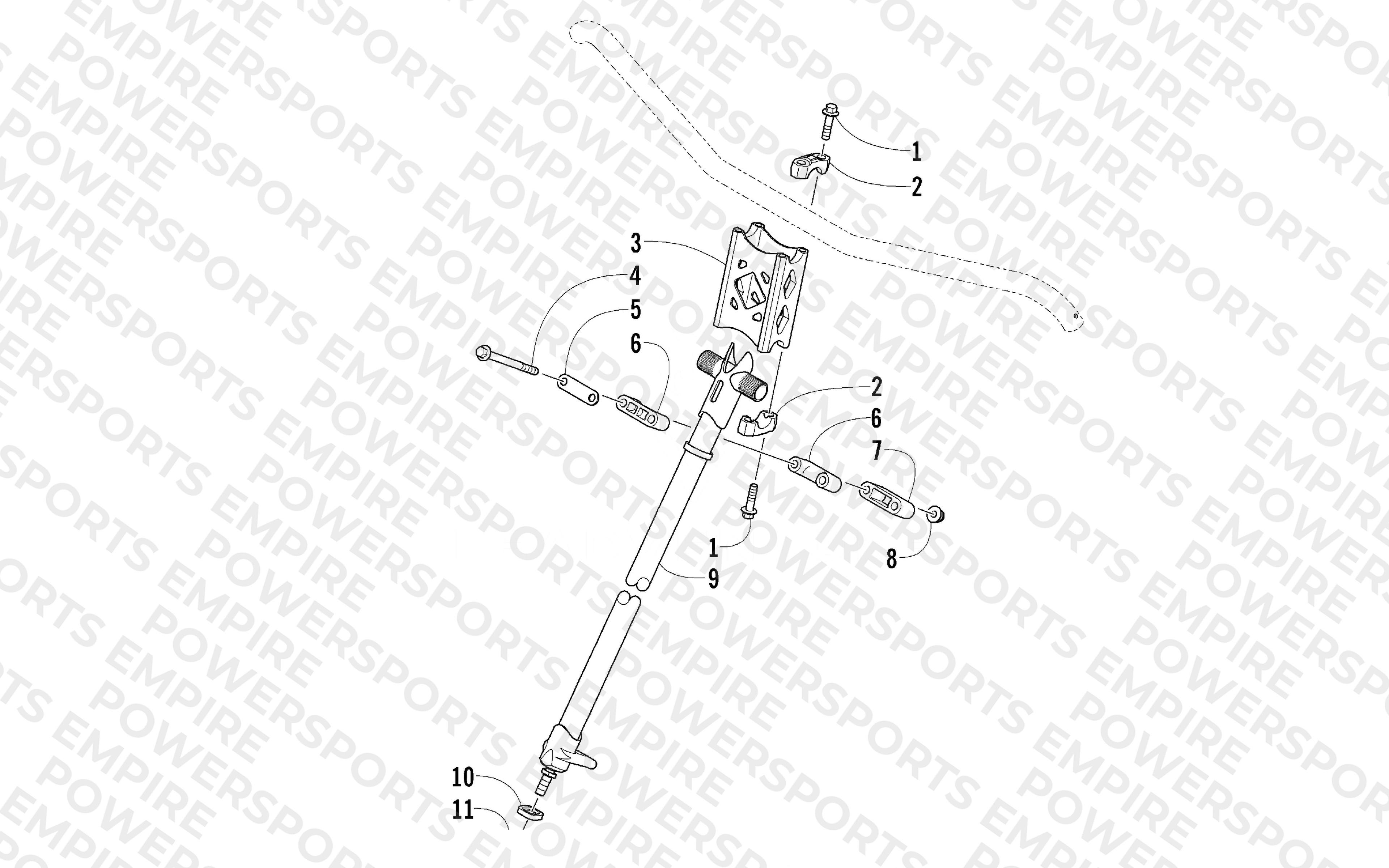 STEERING POST ASSEMBLY