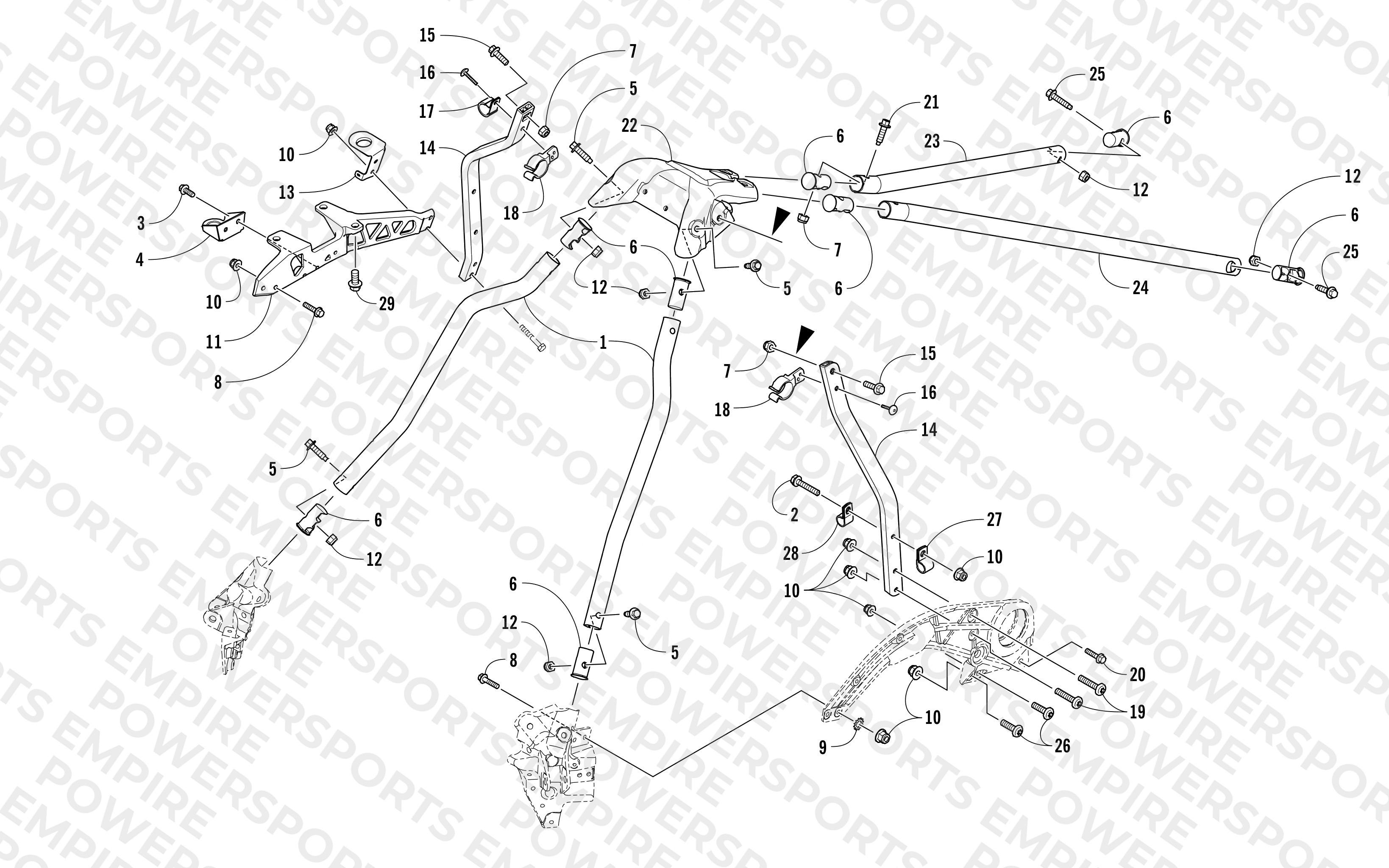 STEERING SUPPORT ASSEMBLY