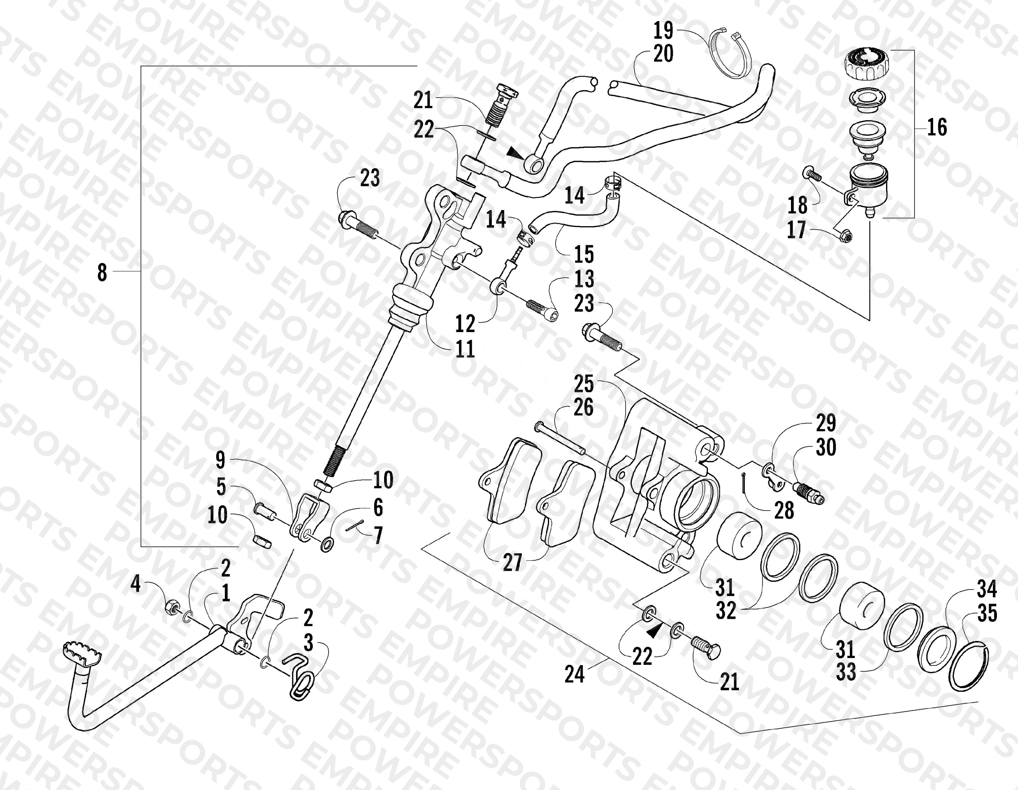 AUXILIARY BRAKE ASSEMBLY