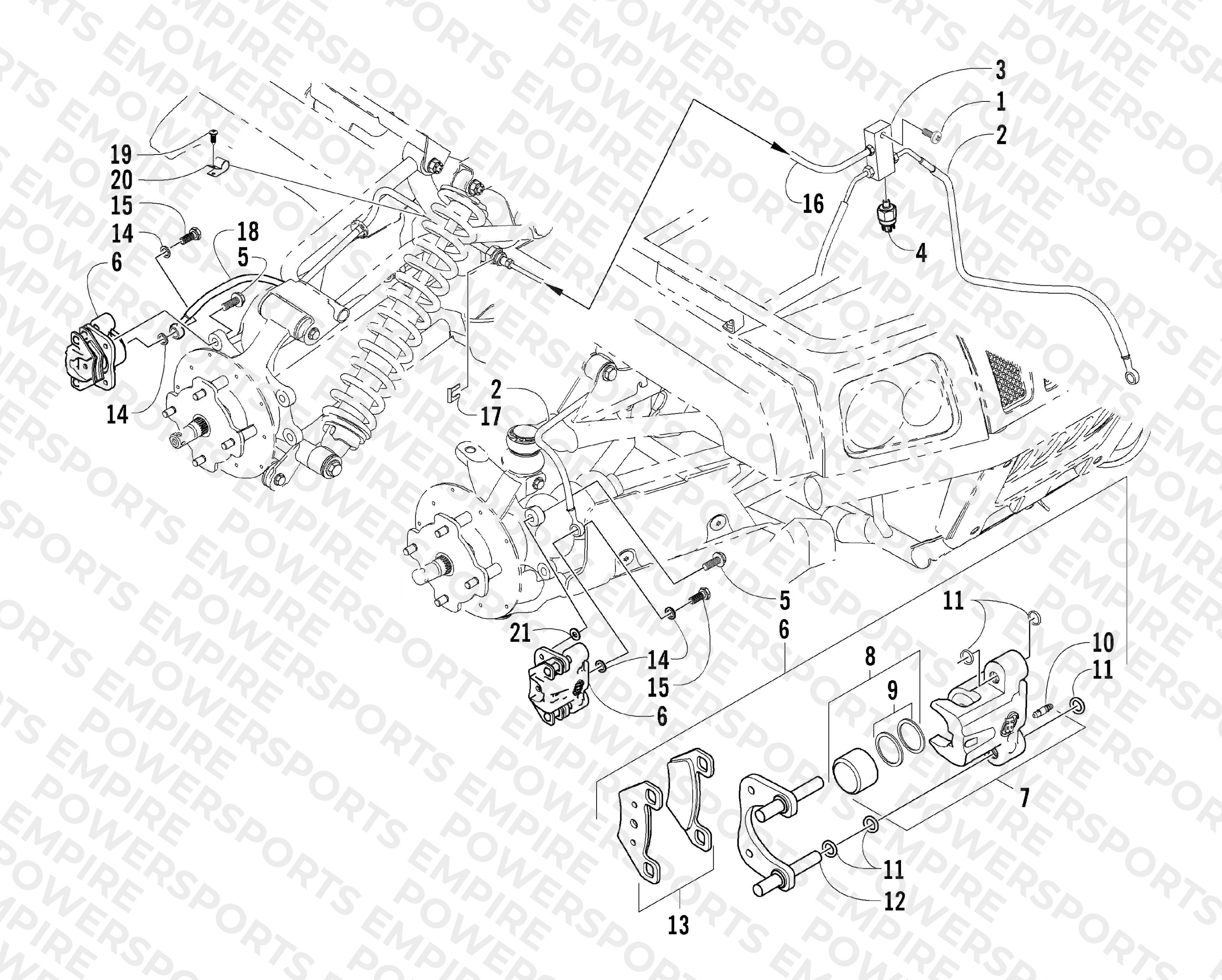 HYDRAULIC BRAKE ASSEMBLY