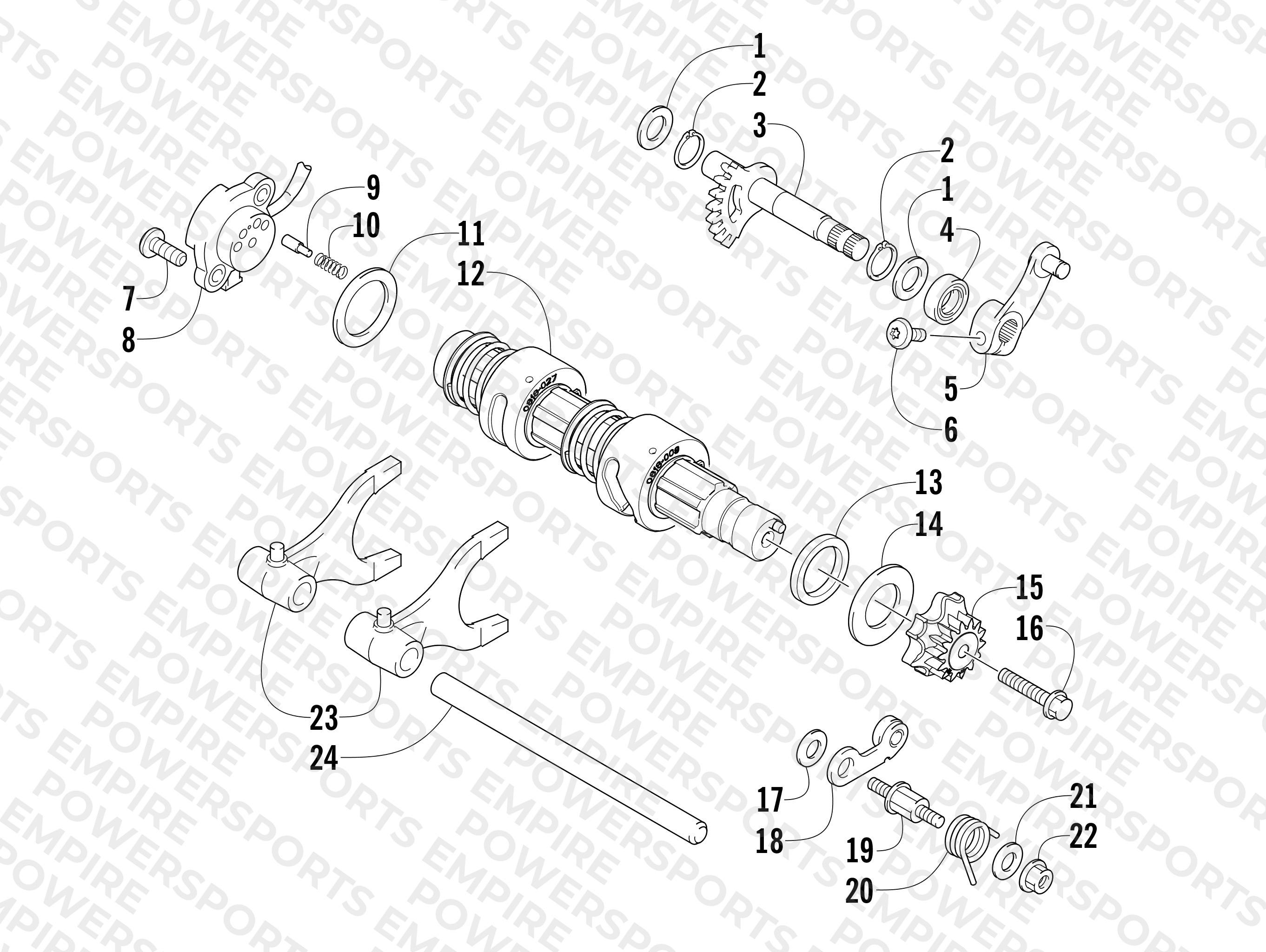 GEAR SHIFTING ASSEMBLY