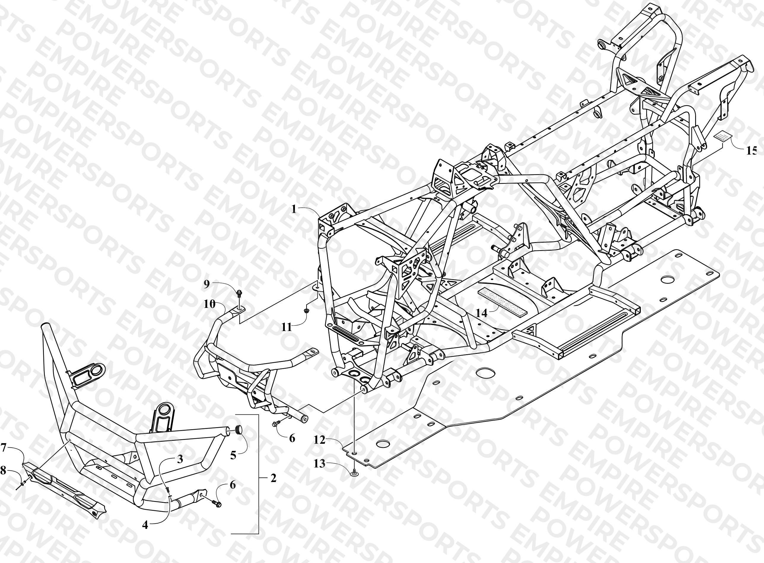 FRAME AND RELATED PARTS