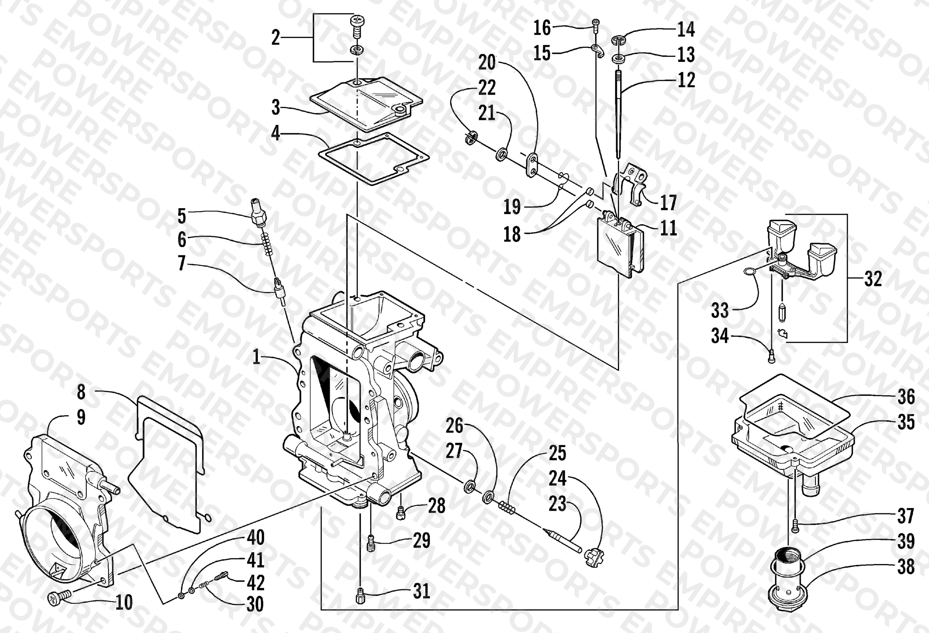 CARBURETOR - INTERNAL PARTS
