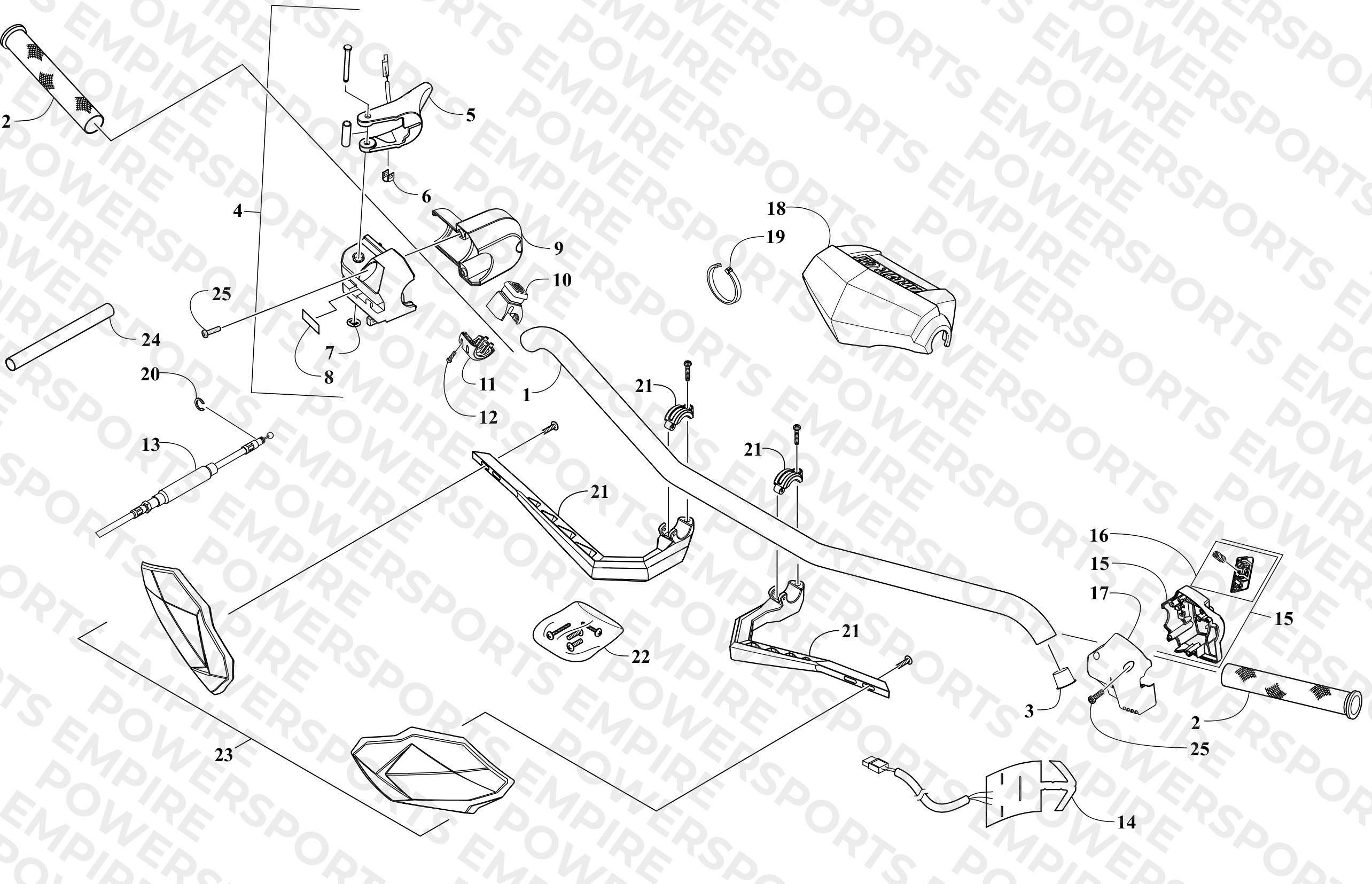 HANDLEBAR AND CONTROLS