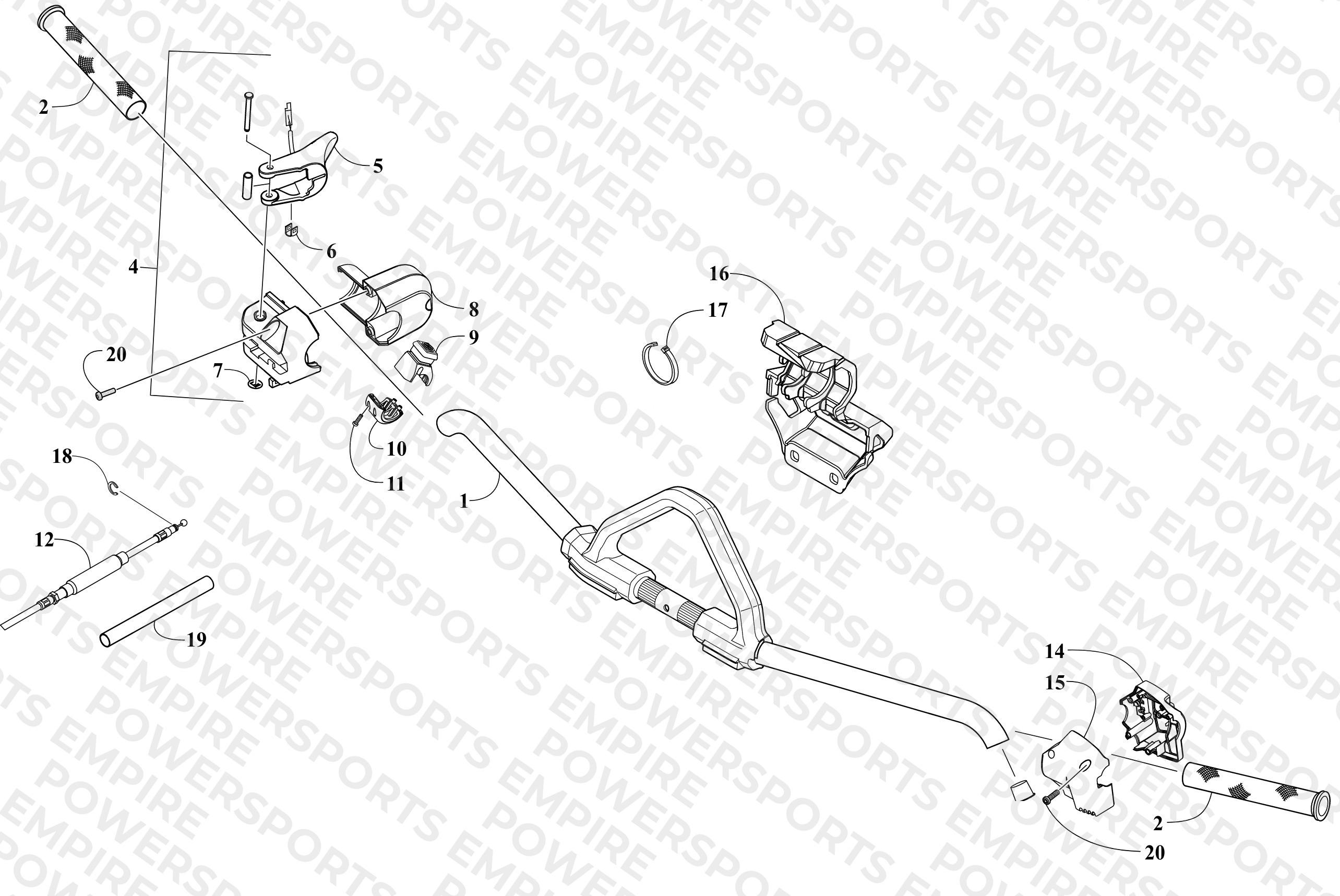HANDLEBAR AND CONTROLS
