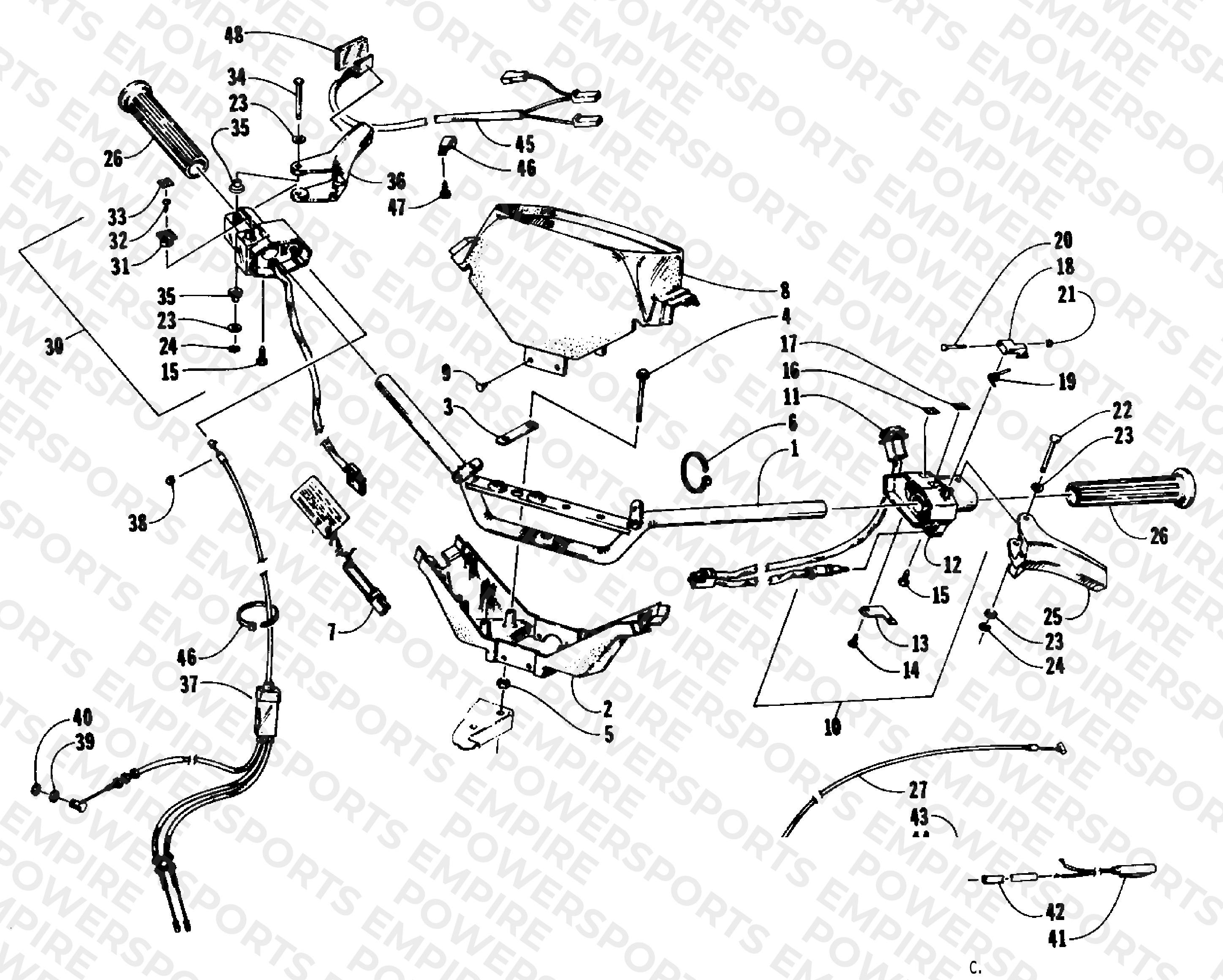 HANDLEBAR AND CONTROLS