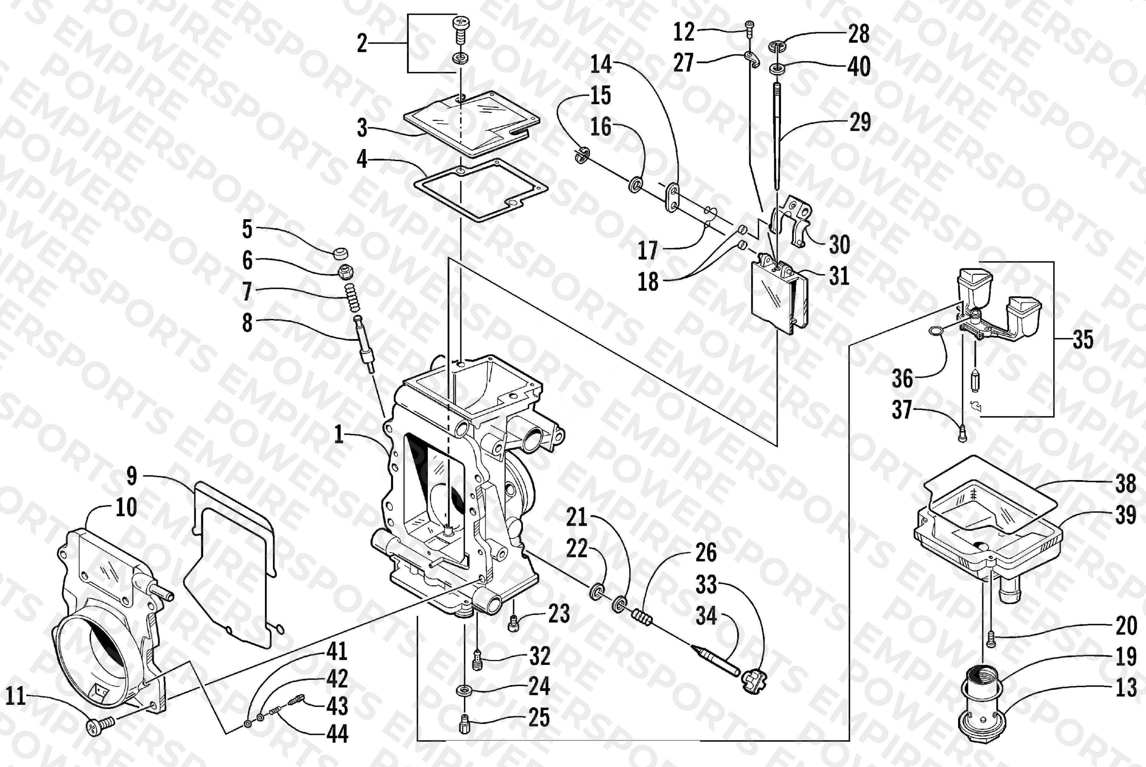 CARBURETOR - INTERNAL PARTS