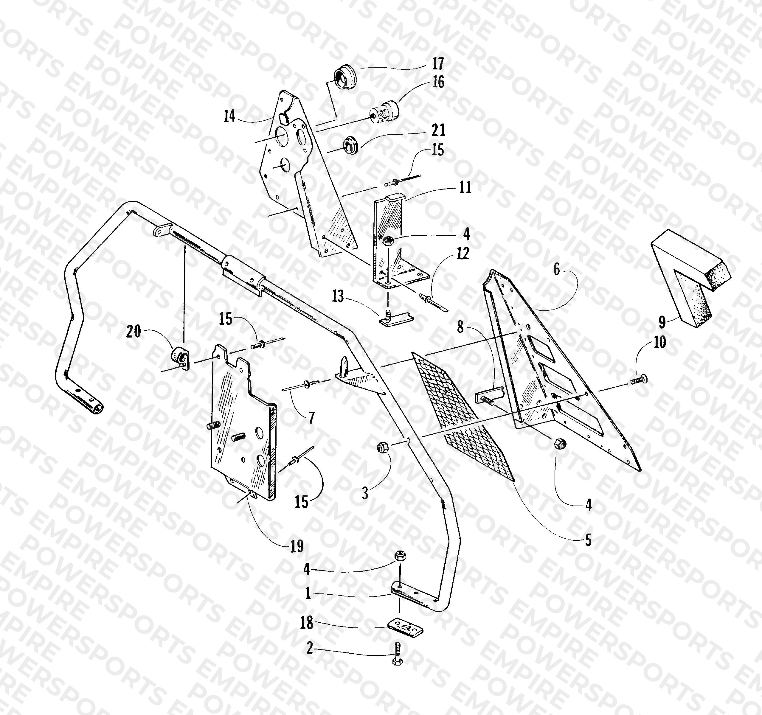STEERING SUPPORT ASSEMBLY