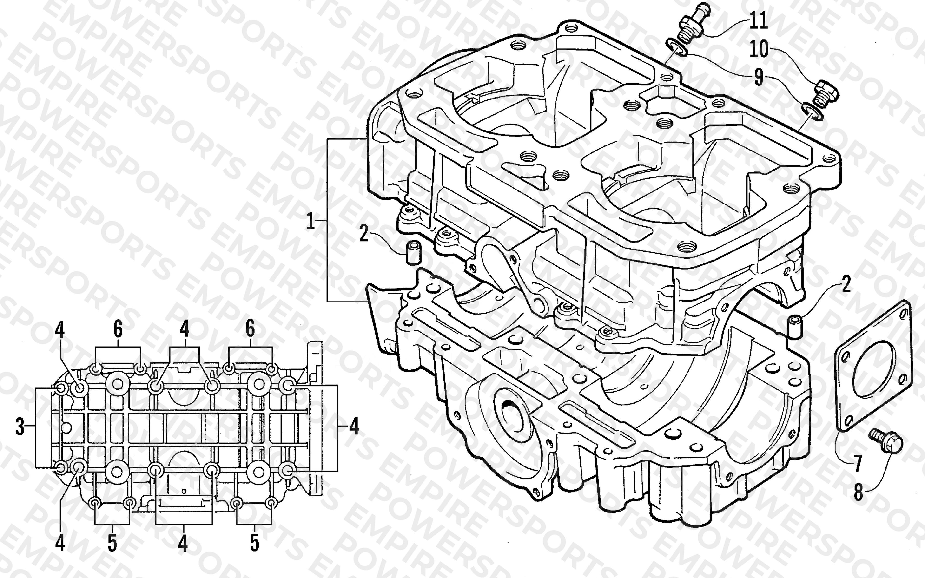 CRANKCASE ASSEMBLY