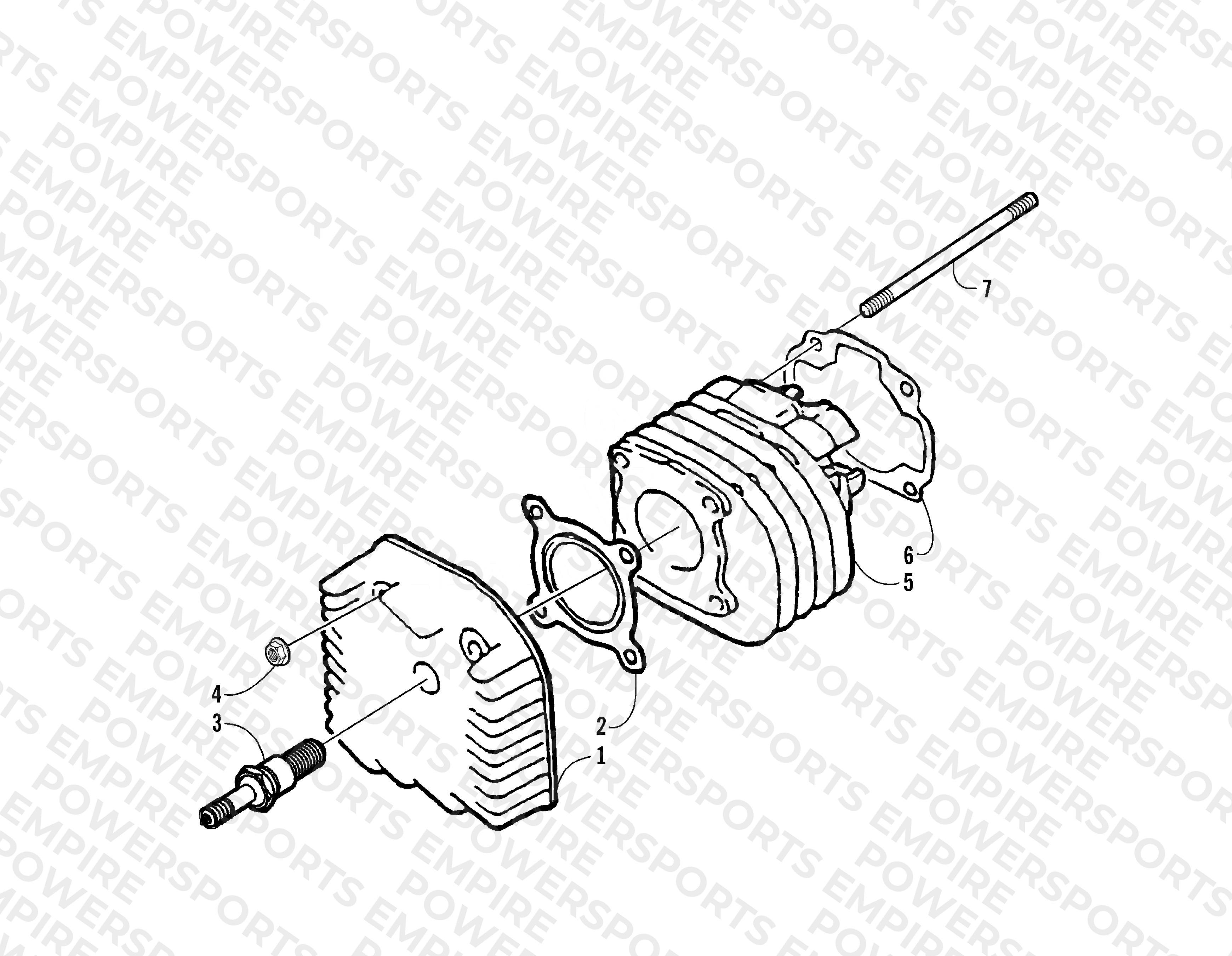 CYLINDER AND HEAD ASSEMBLY