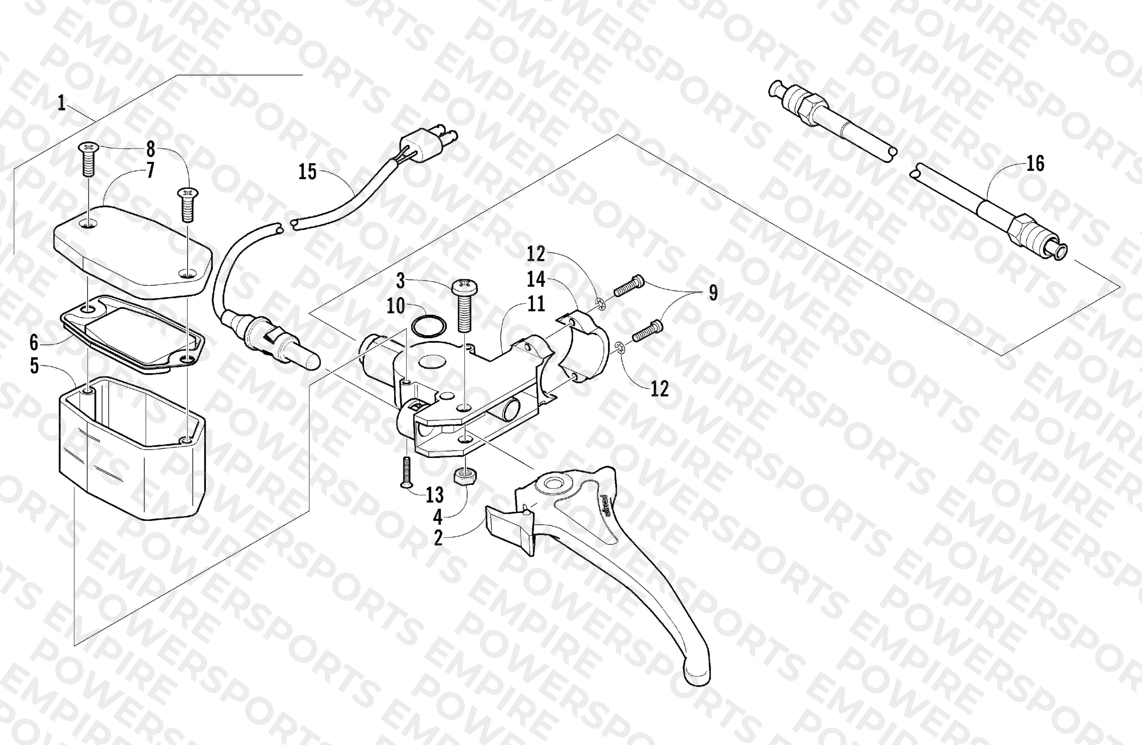 HYDRAULIC BRAKE CONTROL ASSEMBLY