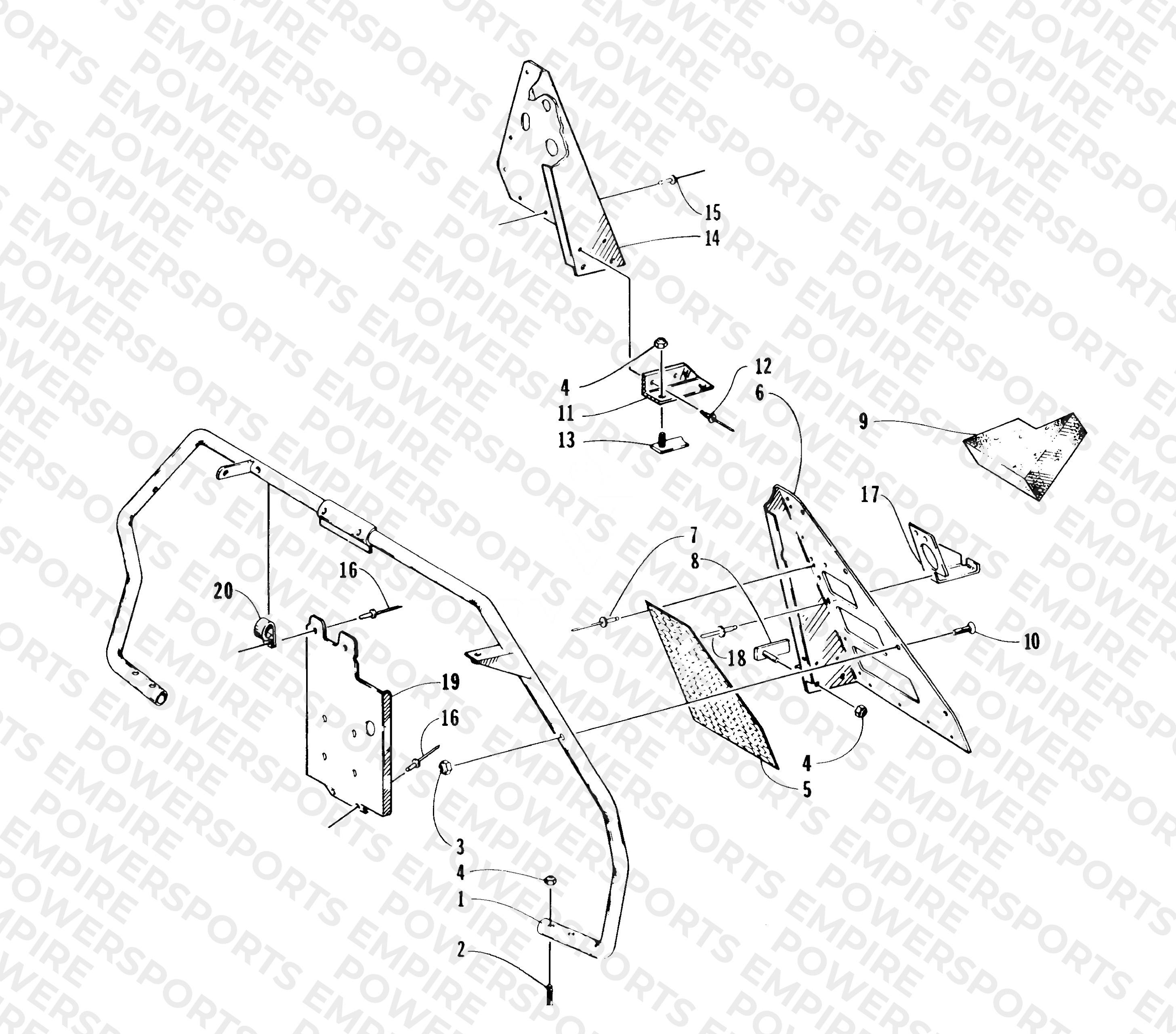 STEERING SUPPORT ASSEMBLY