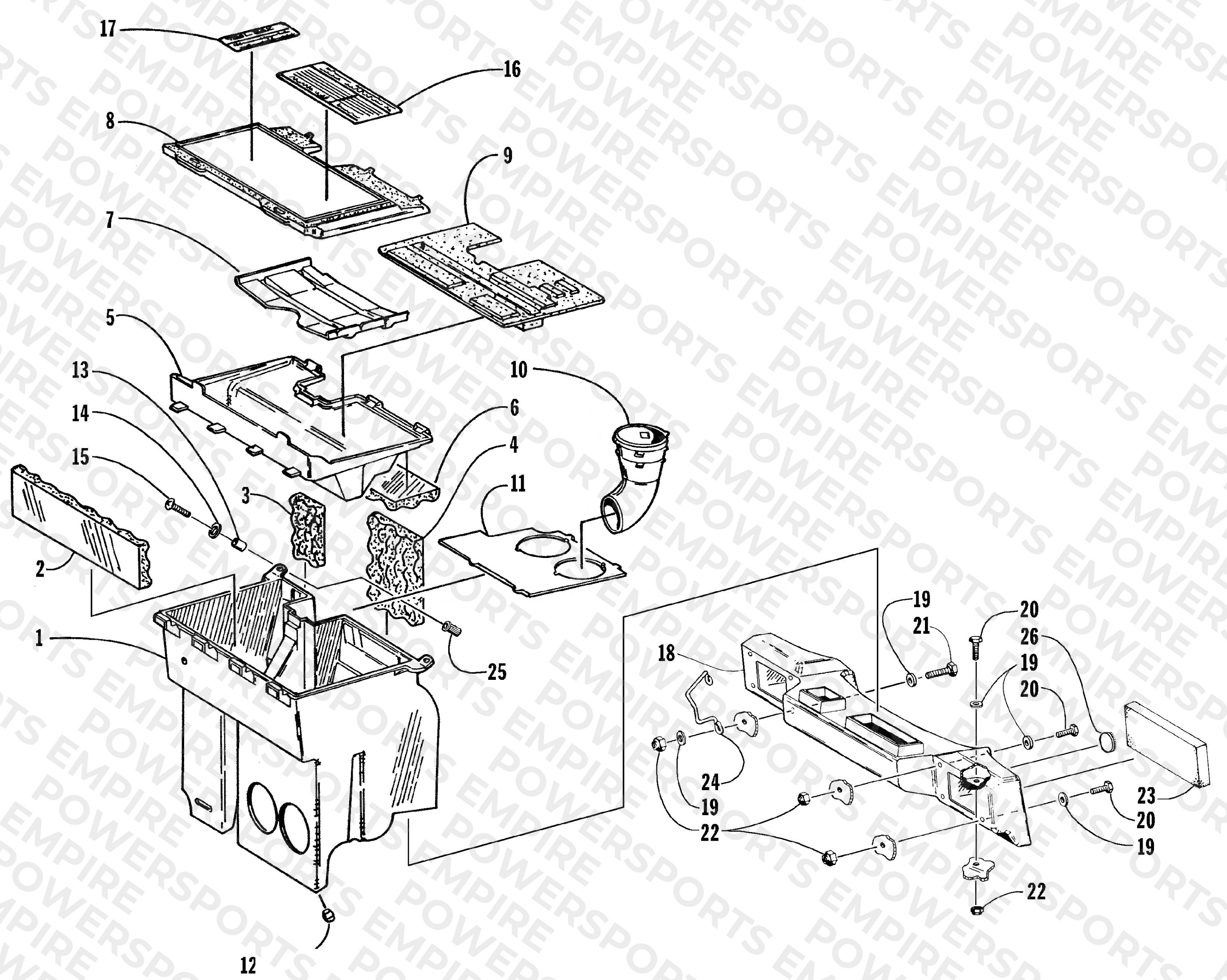 AIR SILENCER ASSEMBLY