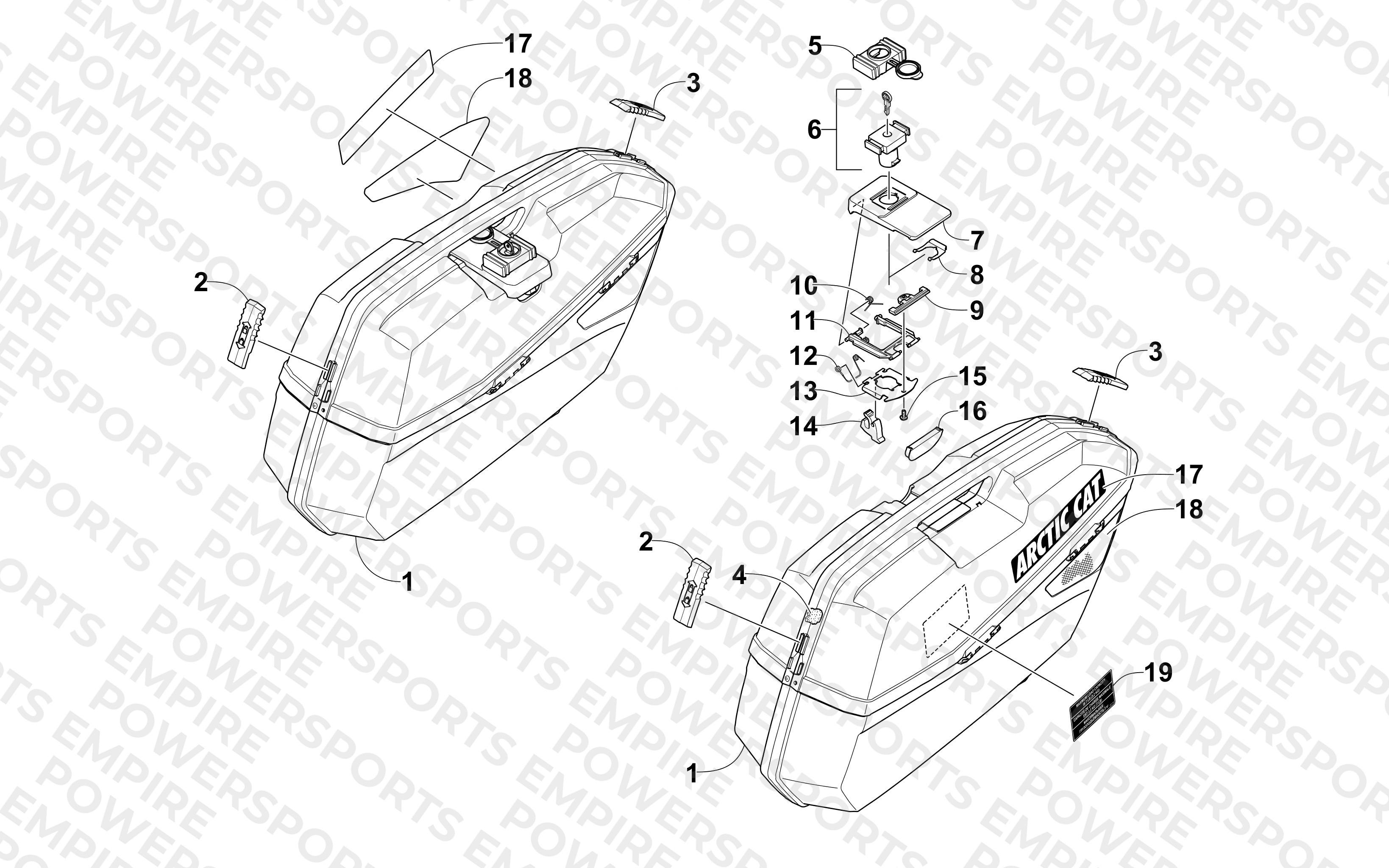 SADDLEBAG ASSEMBLY