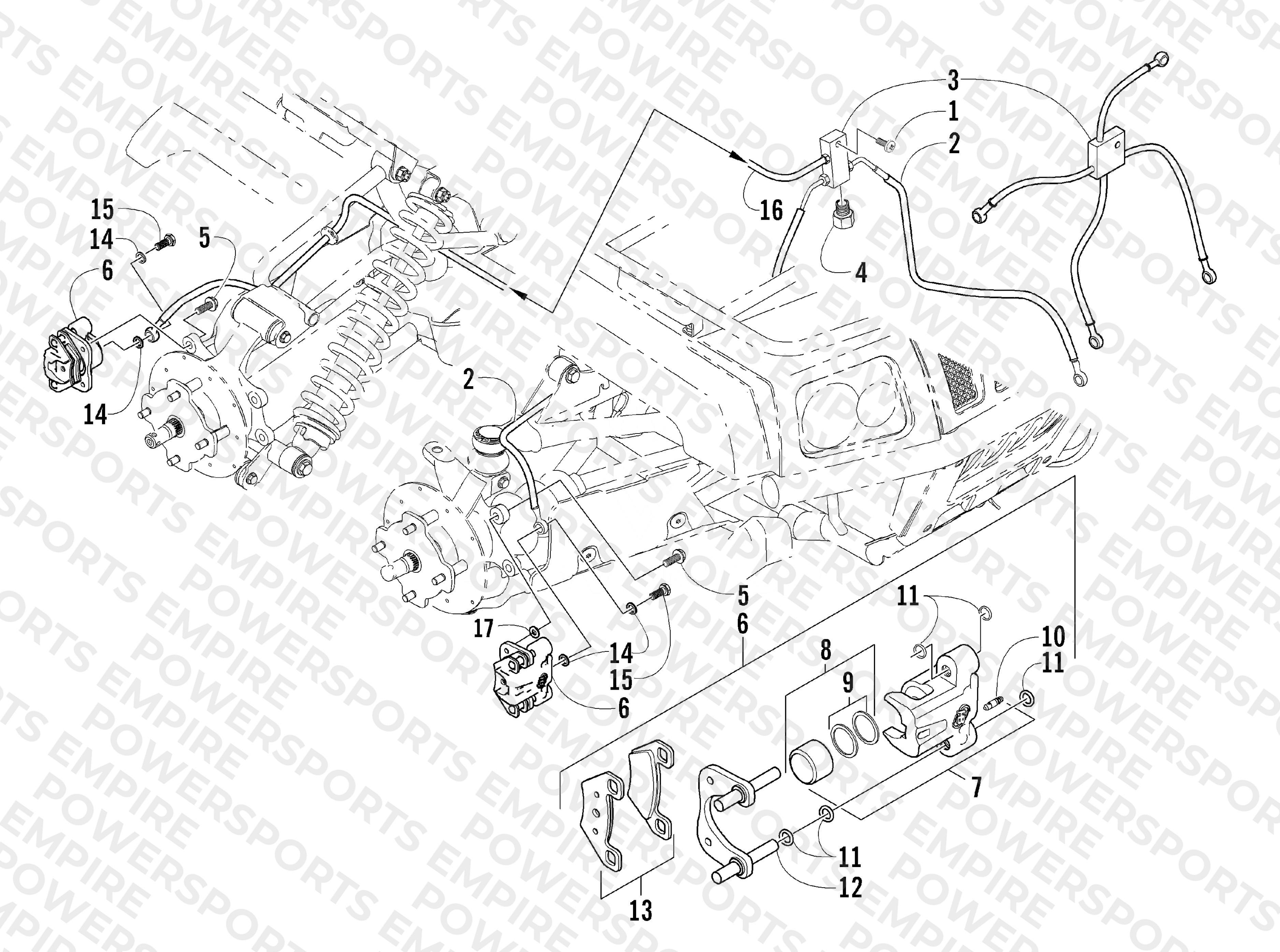 HYDRAULIC BRAKE ASSEMBLY