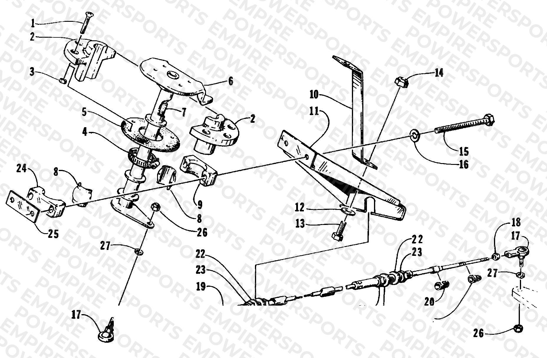 STEERING POST ASSEMBLY