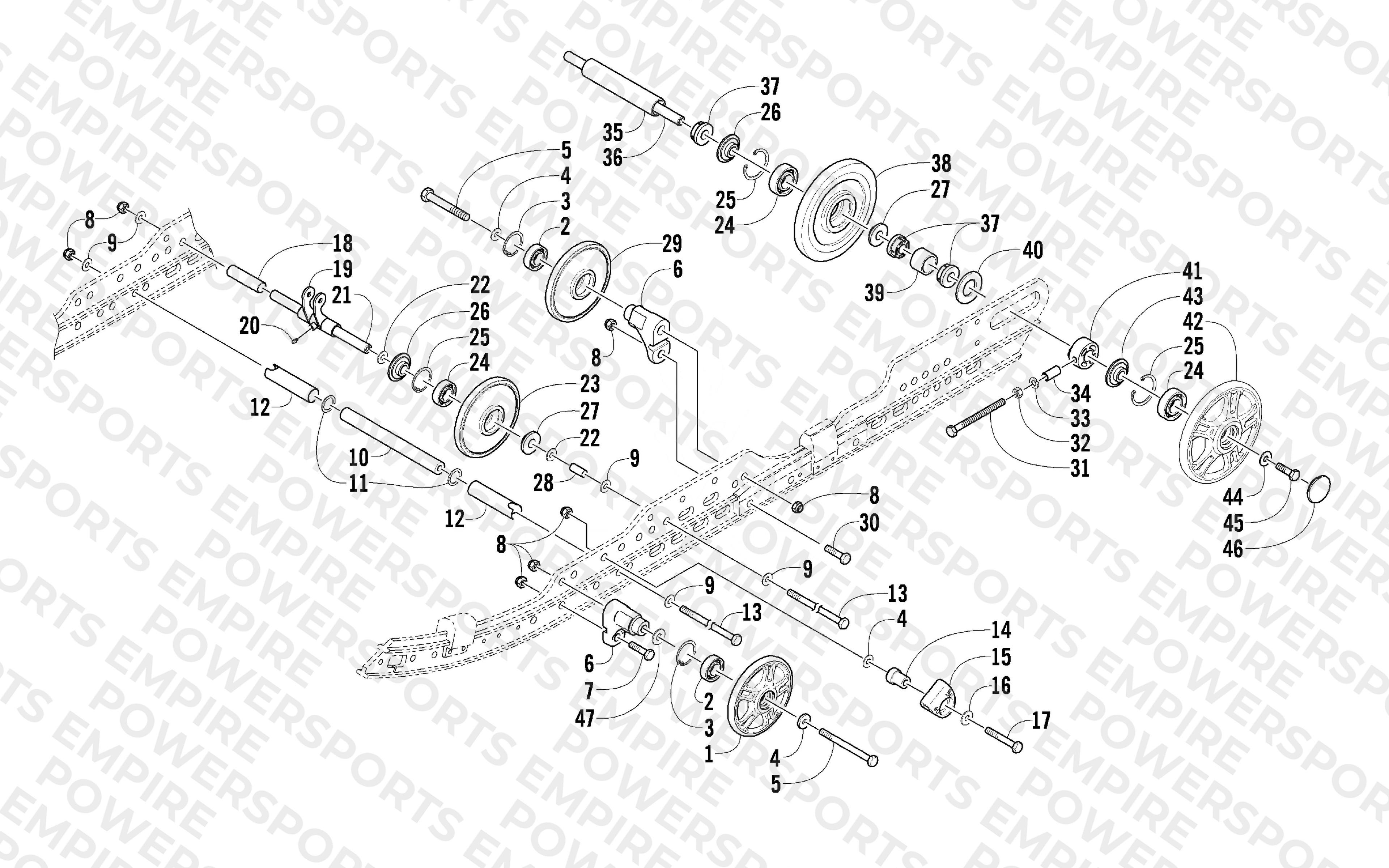 IDLER WHEEL ASSEMBLY