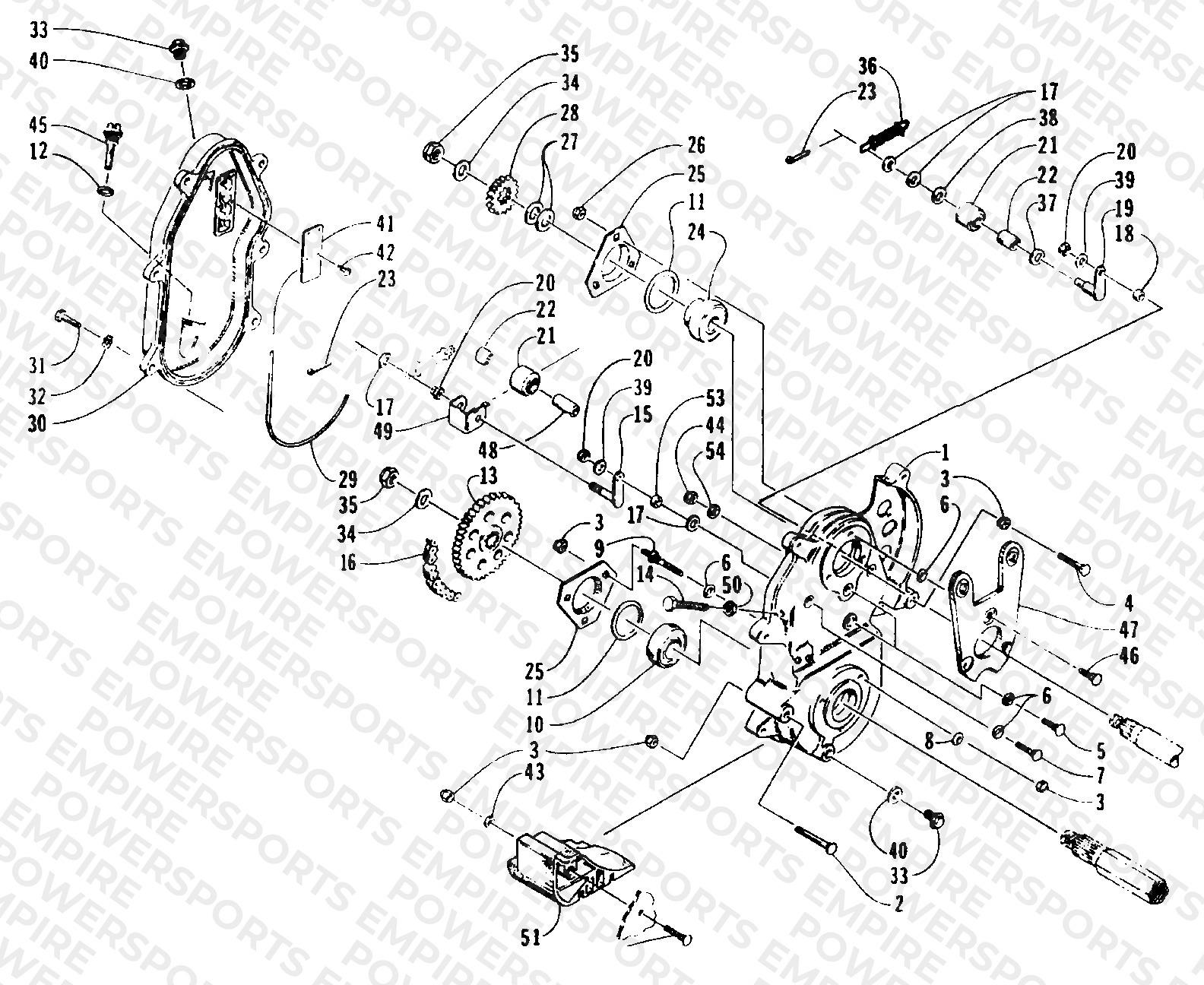 DRIVE/DROPCASE ASSEMBLY