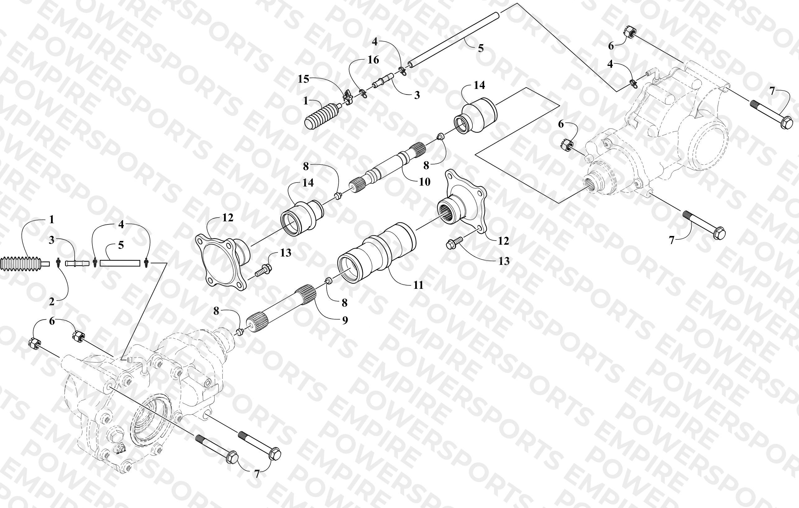 DRIVE TRAIN ASSEMBLY
