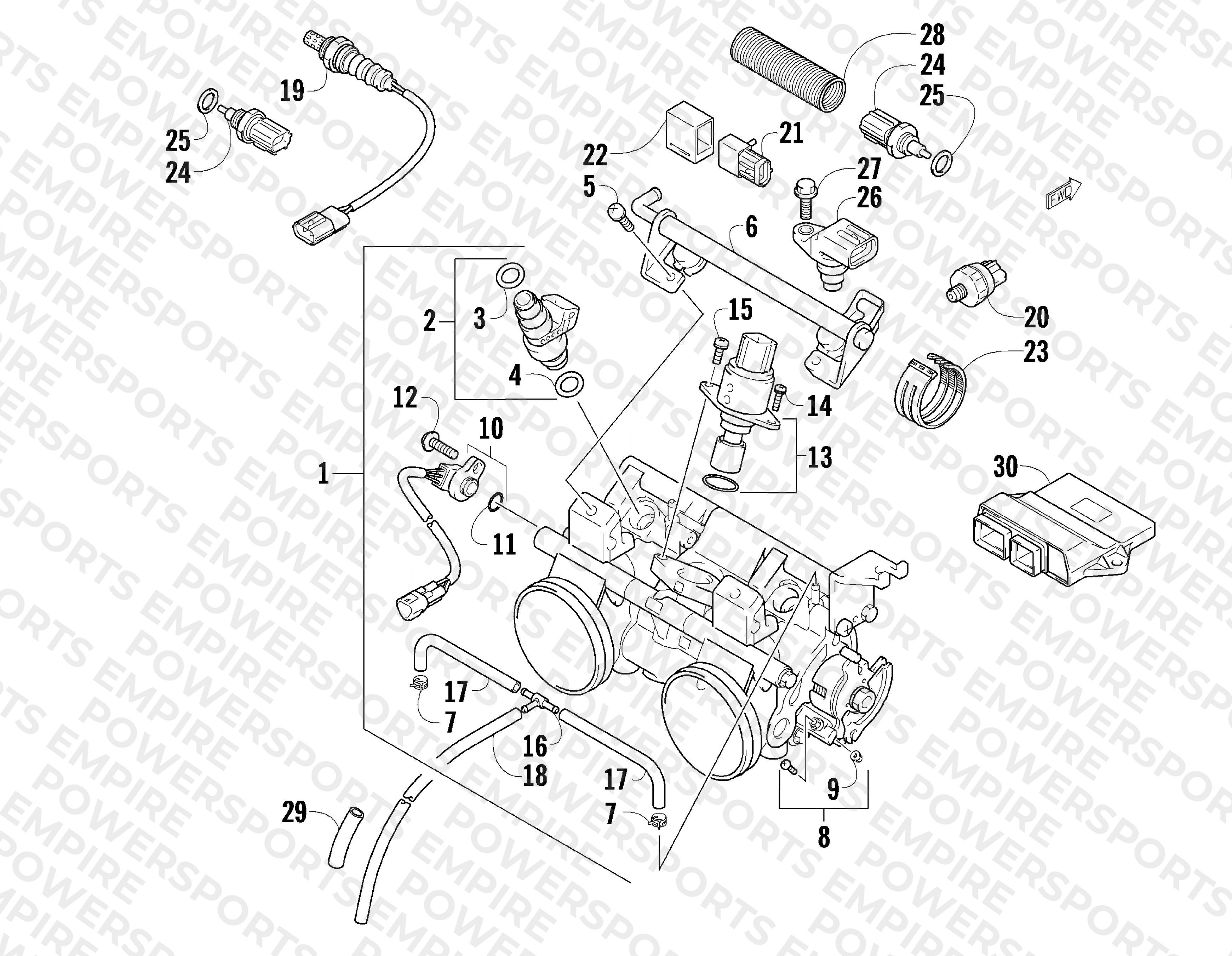 THROTTLE BODY ASSEMBLY