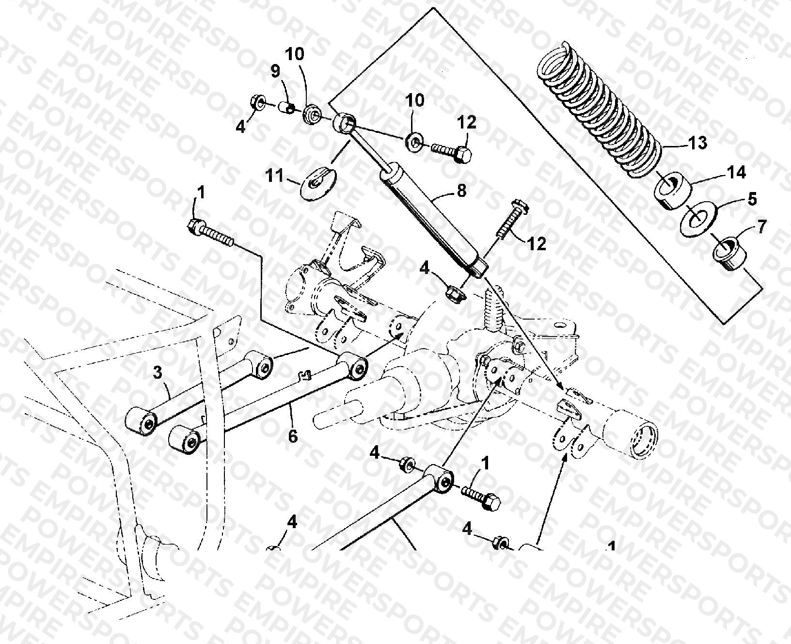 REAR SUSPENSION ASSEMBLY