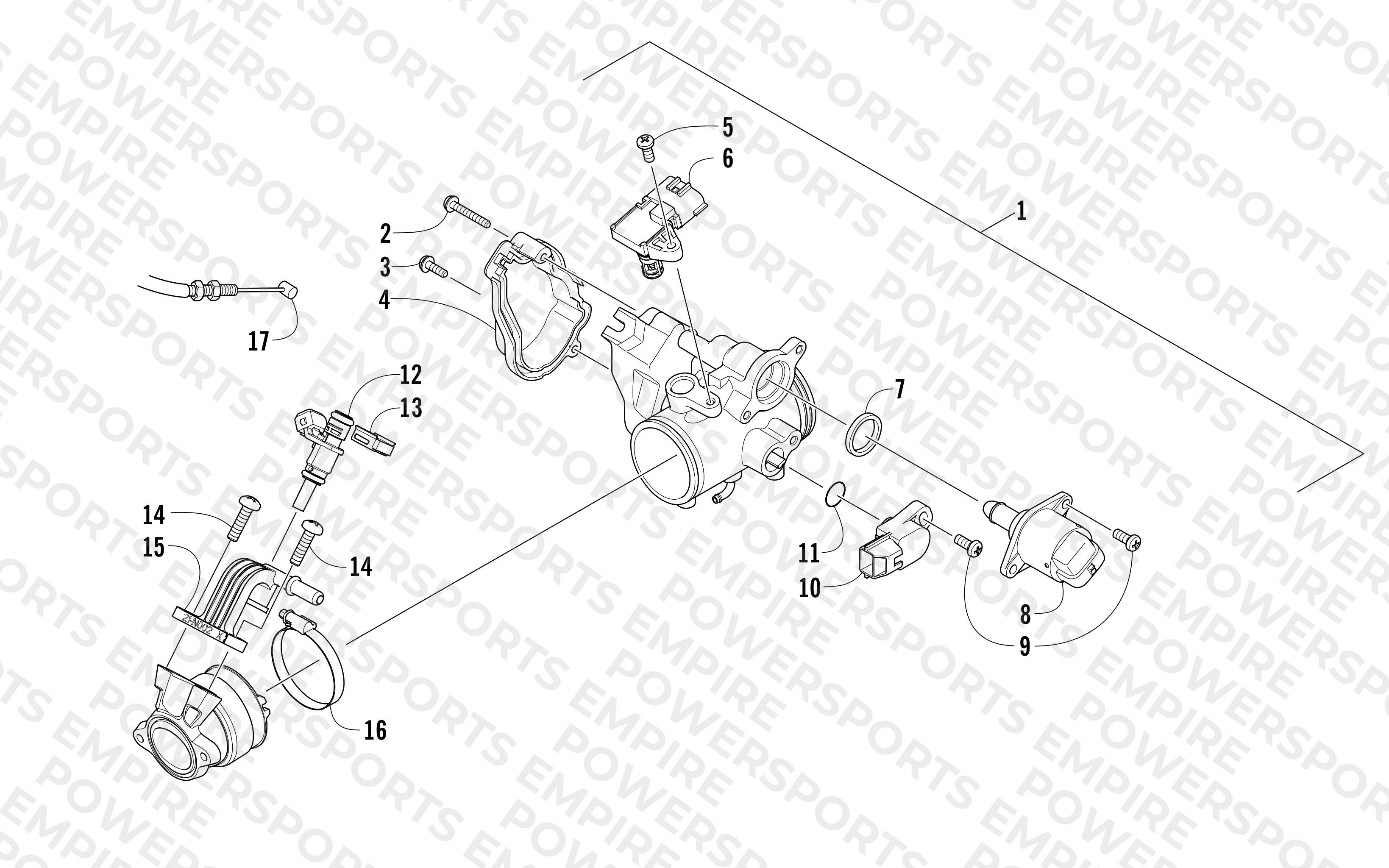 THROTTLE BODY ASSEMBLY