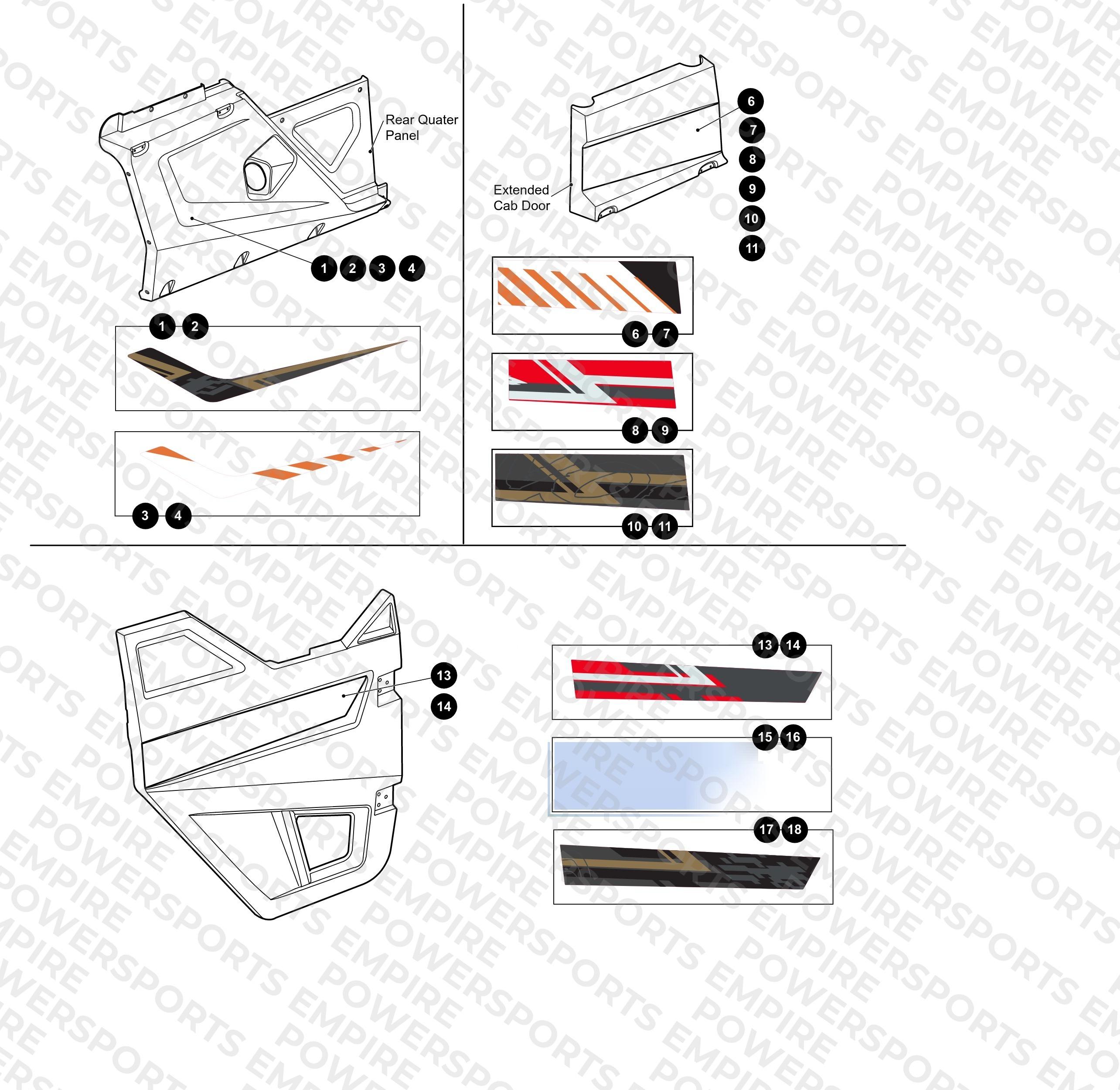 HOOD DOOR DECALS
