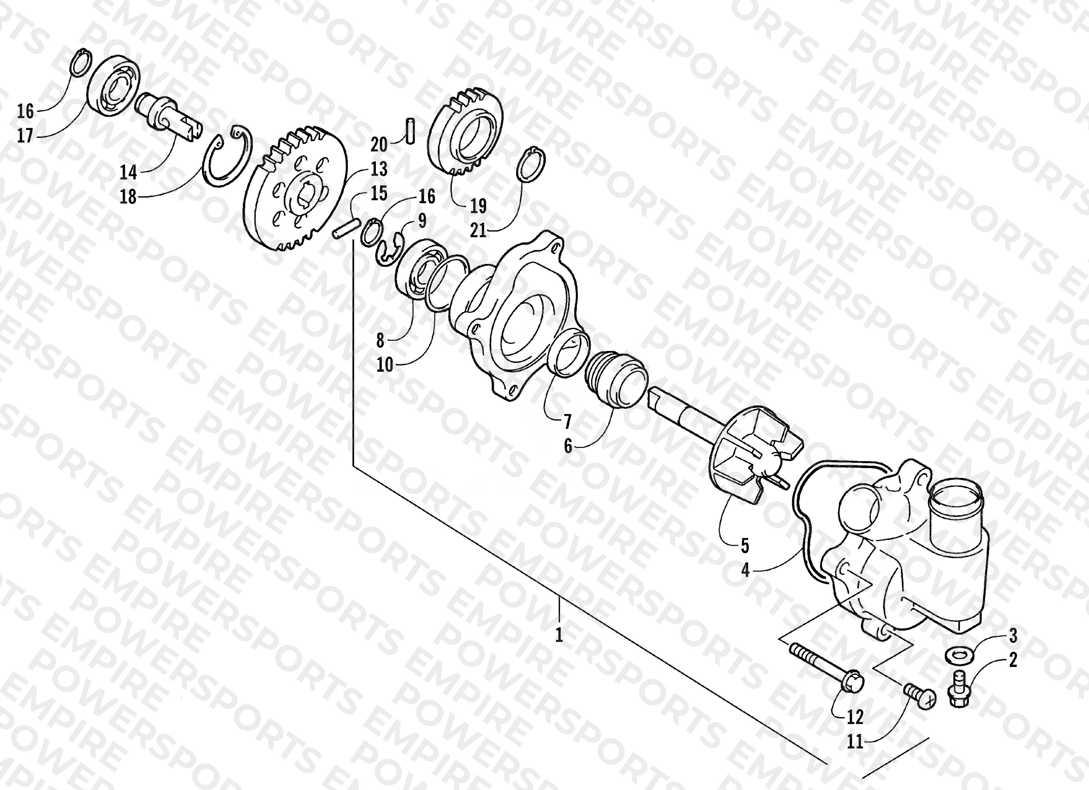 WATER PUMP ASSEMBLY