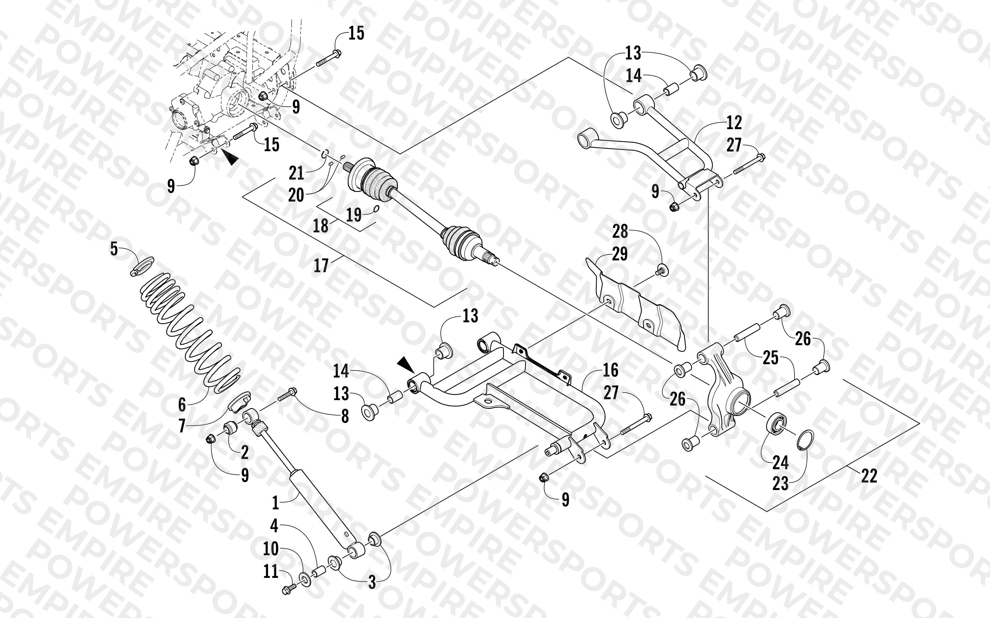 REAR SUSPENSION ASSEMBLY