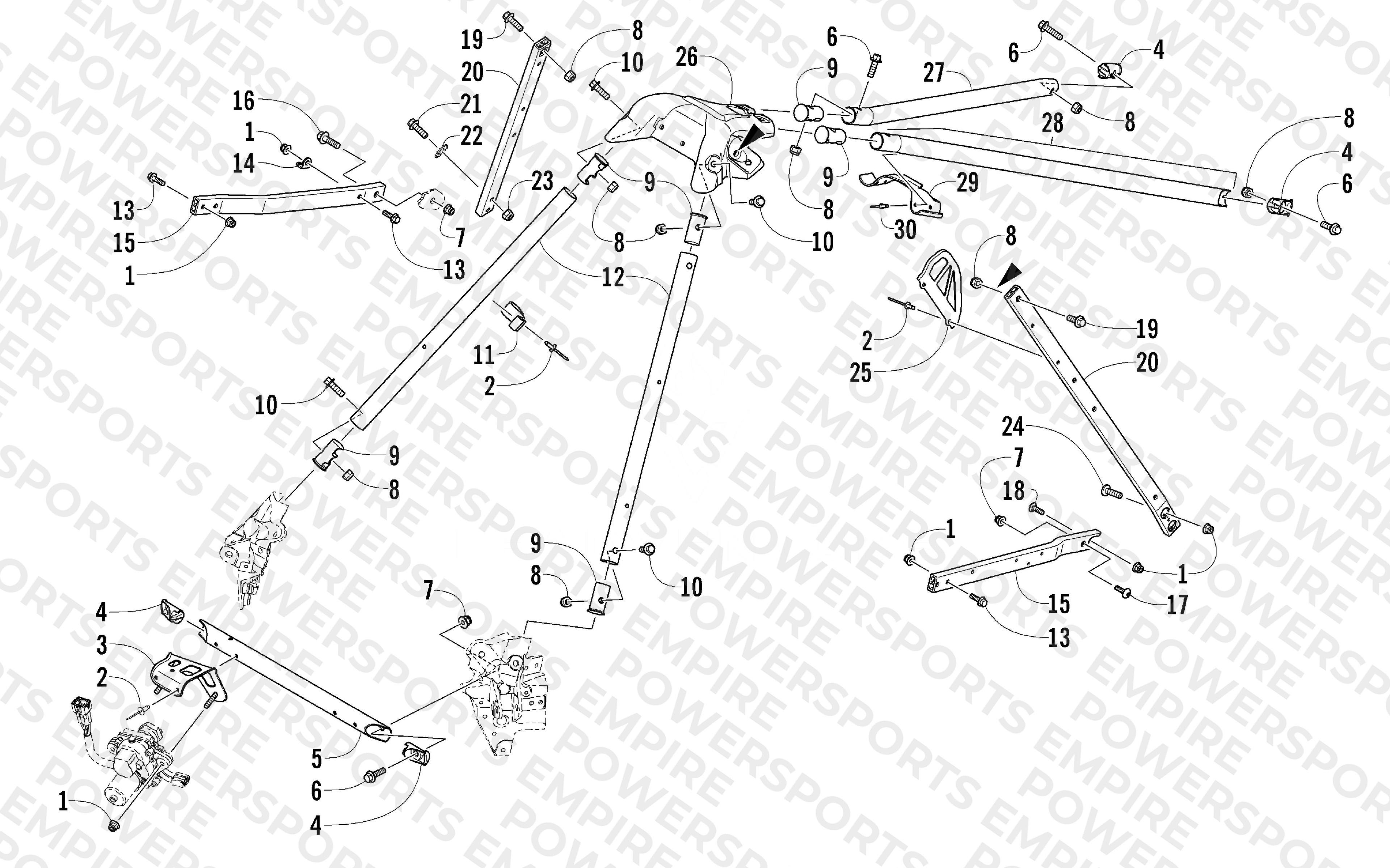 STEERING SUPPORT ASSEMBLY