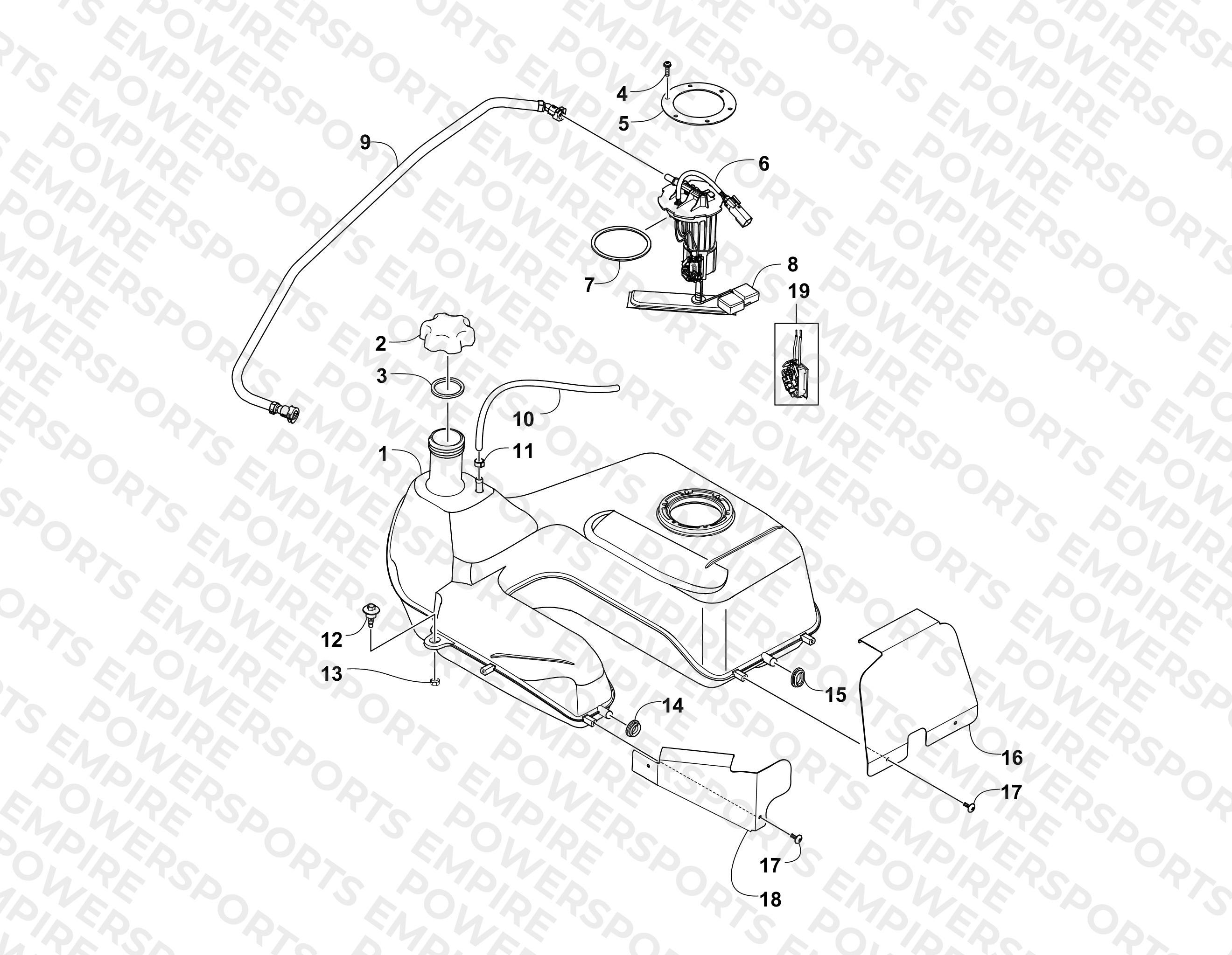GAS TANK ASSEMBLY