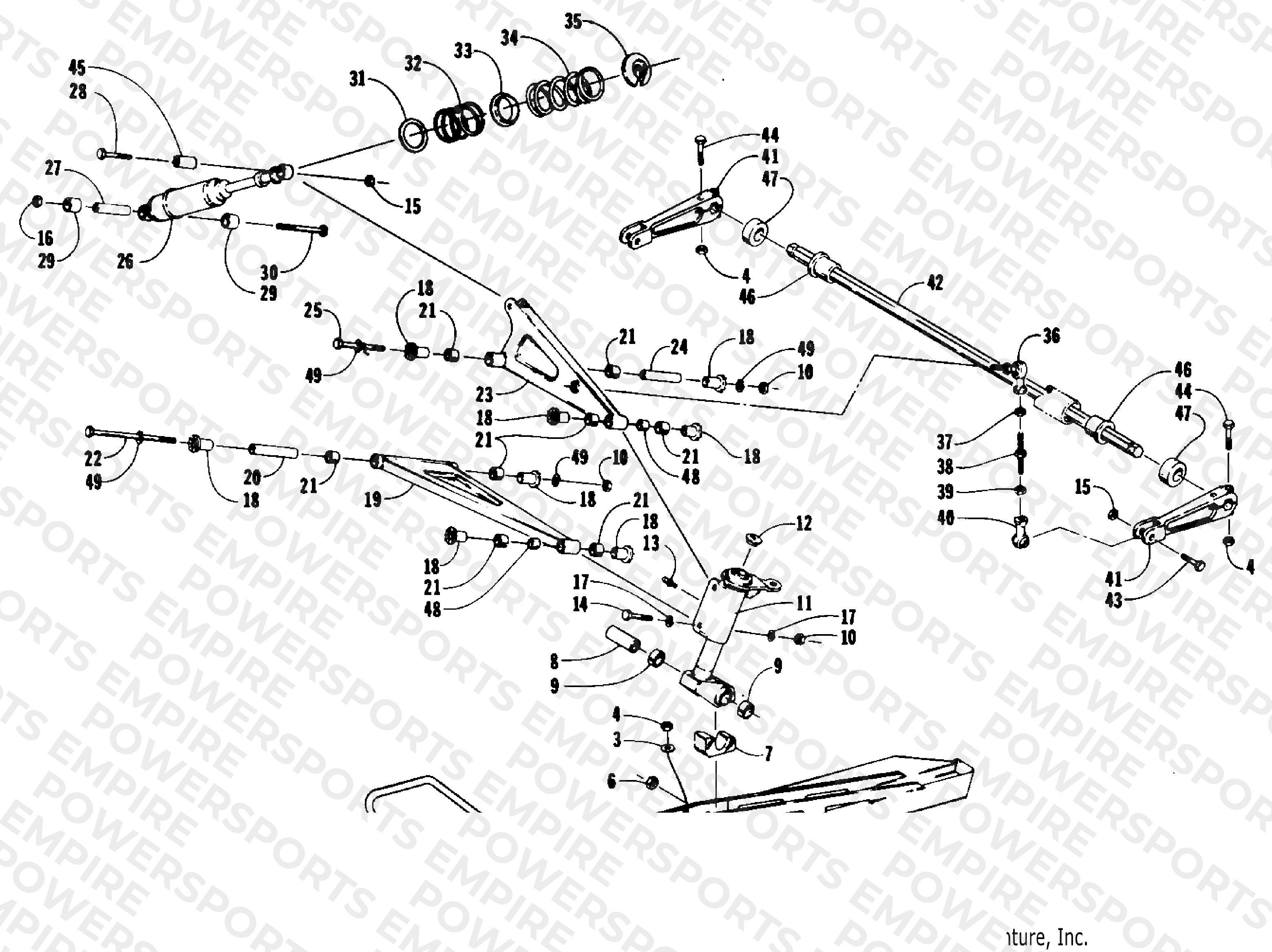SKI AND FRONT SUSPENSION