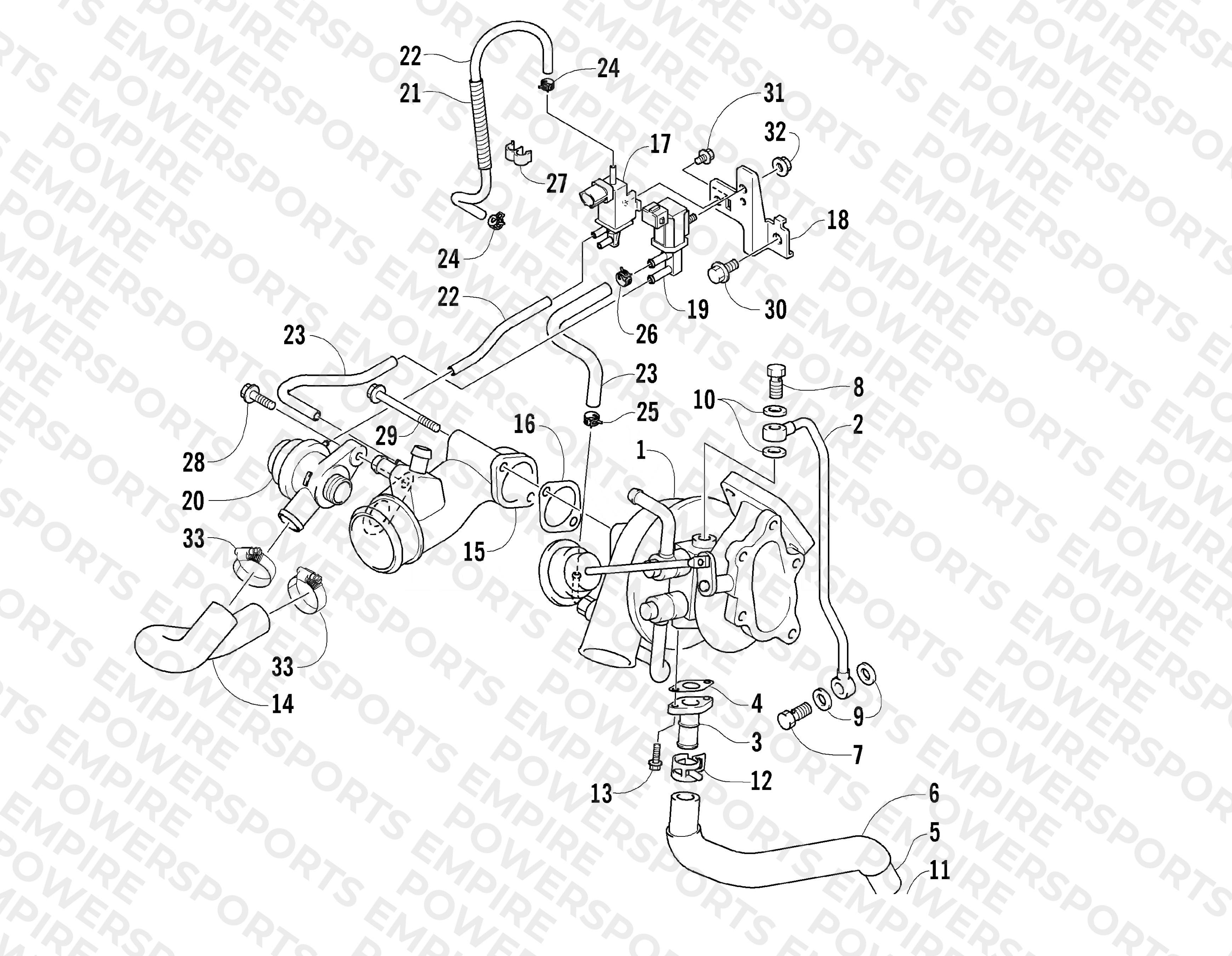 TURBOCHARGER ASSEMBLY