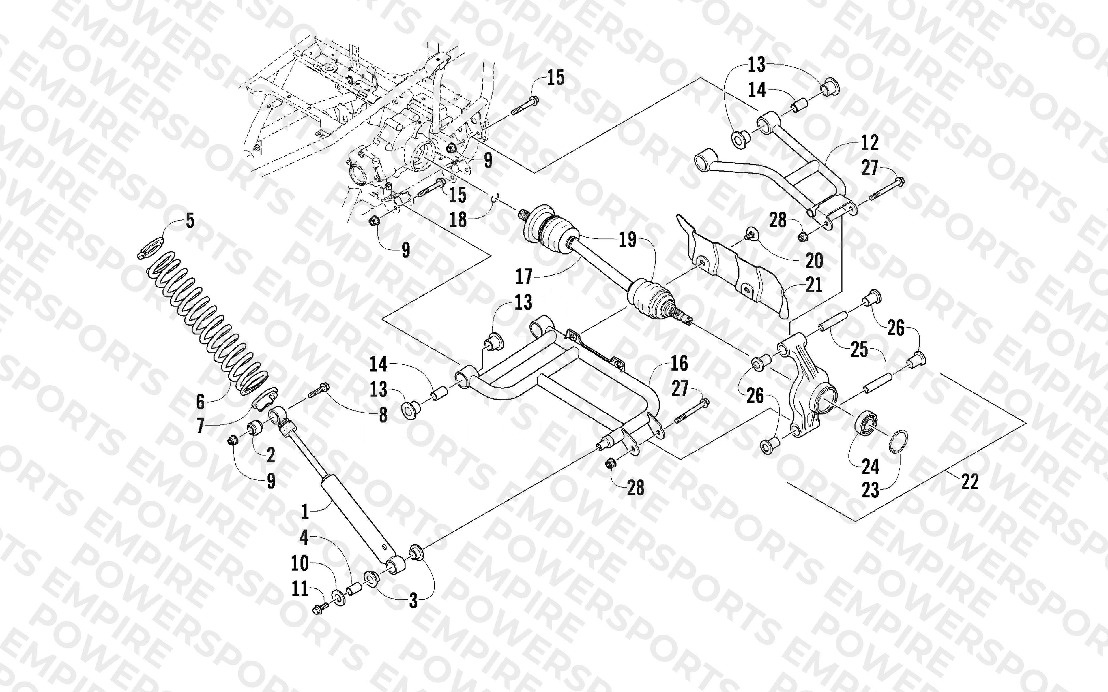 REAR SUSPENSION ASSEMBLY