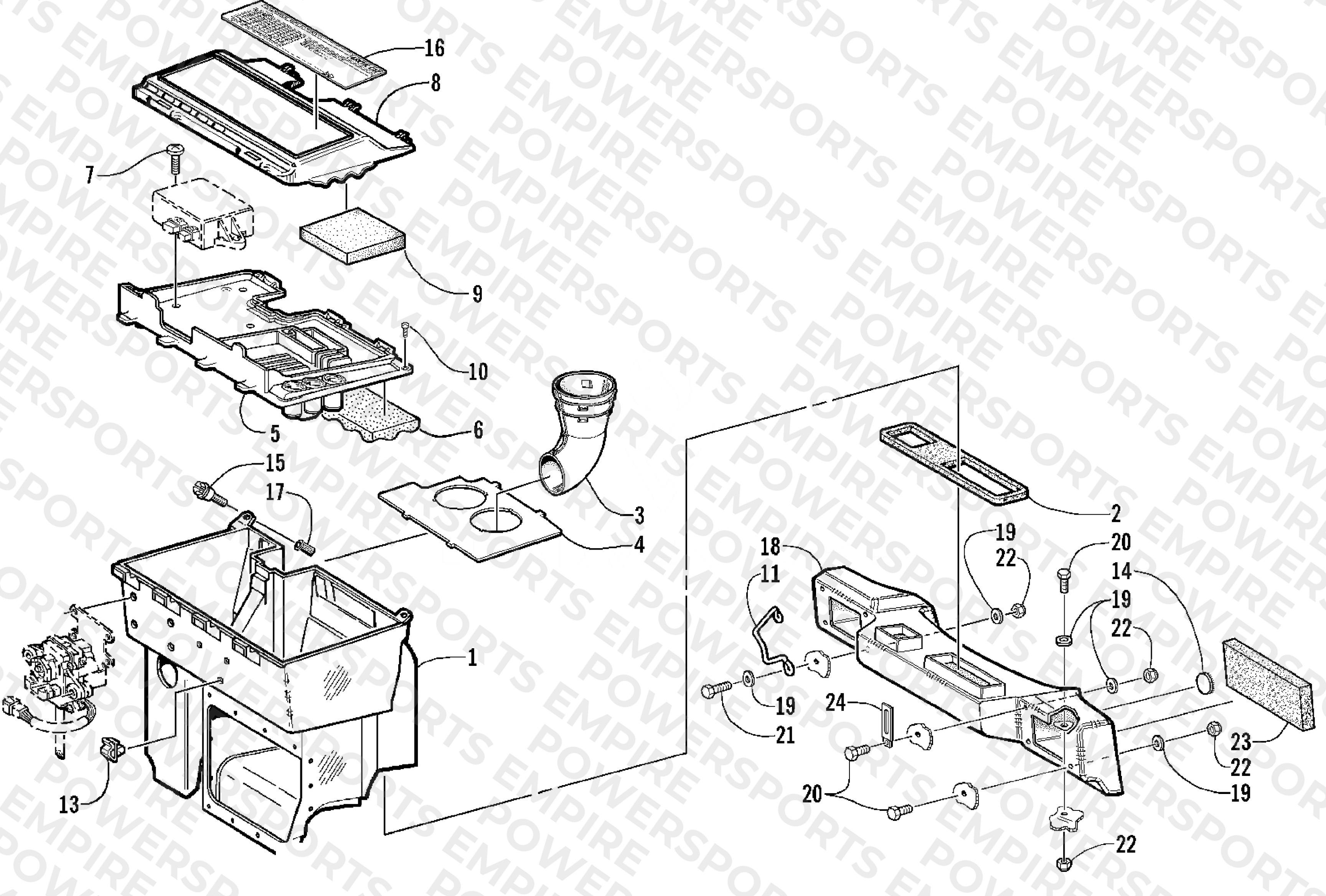 AIR SILENCER ASSEMBLY
