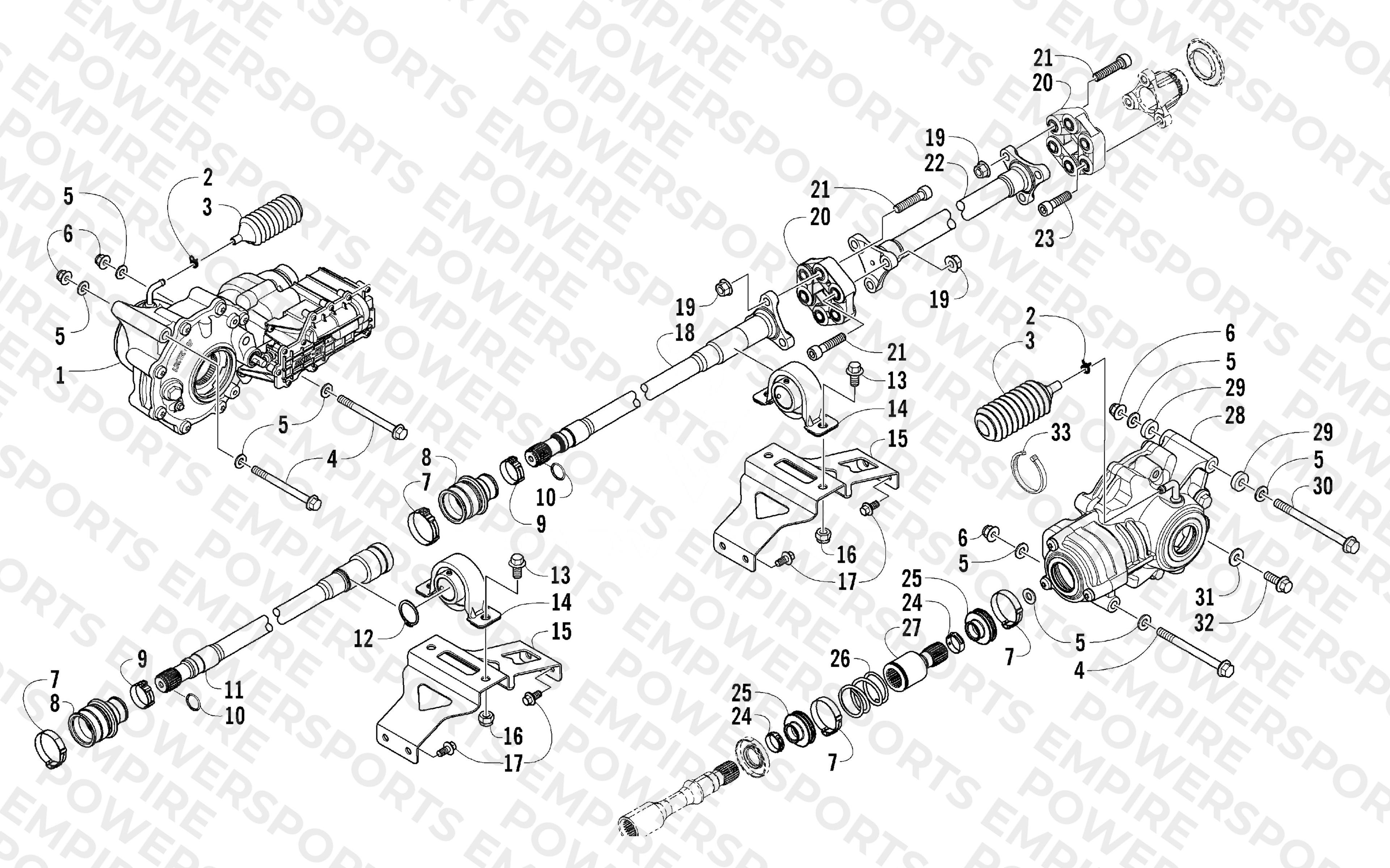 DRIVE TRAIN ASSEMBLY