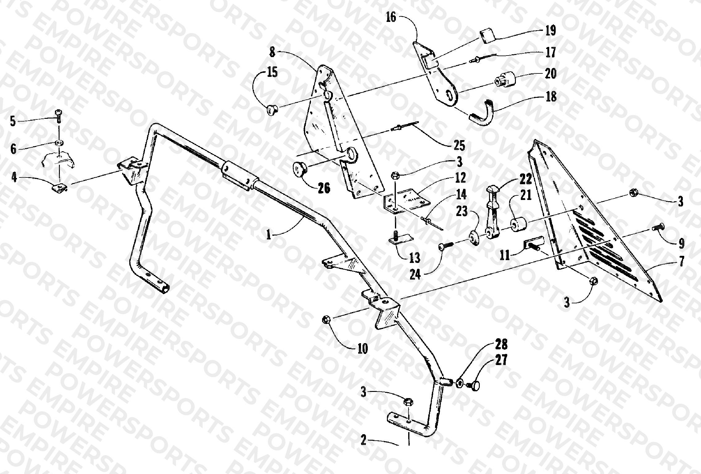 STEERING SUPPORT ASSEMBLY