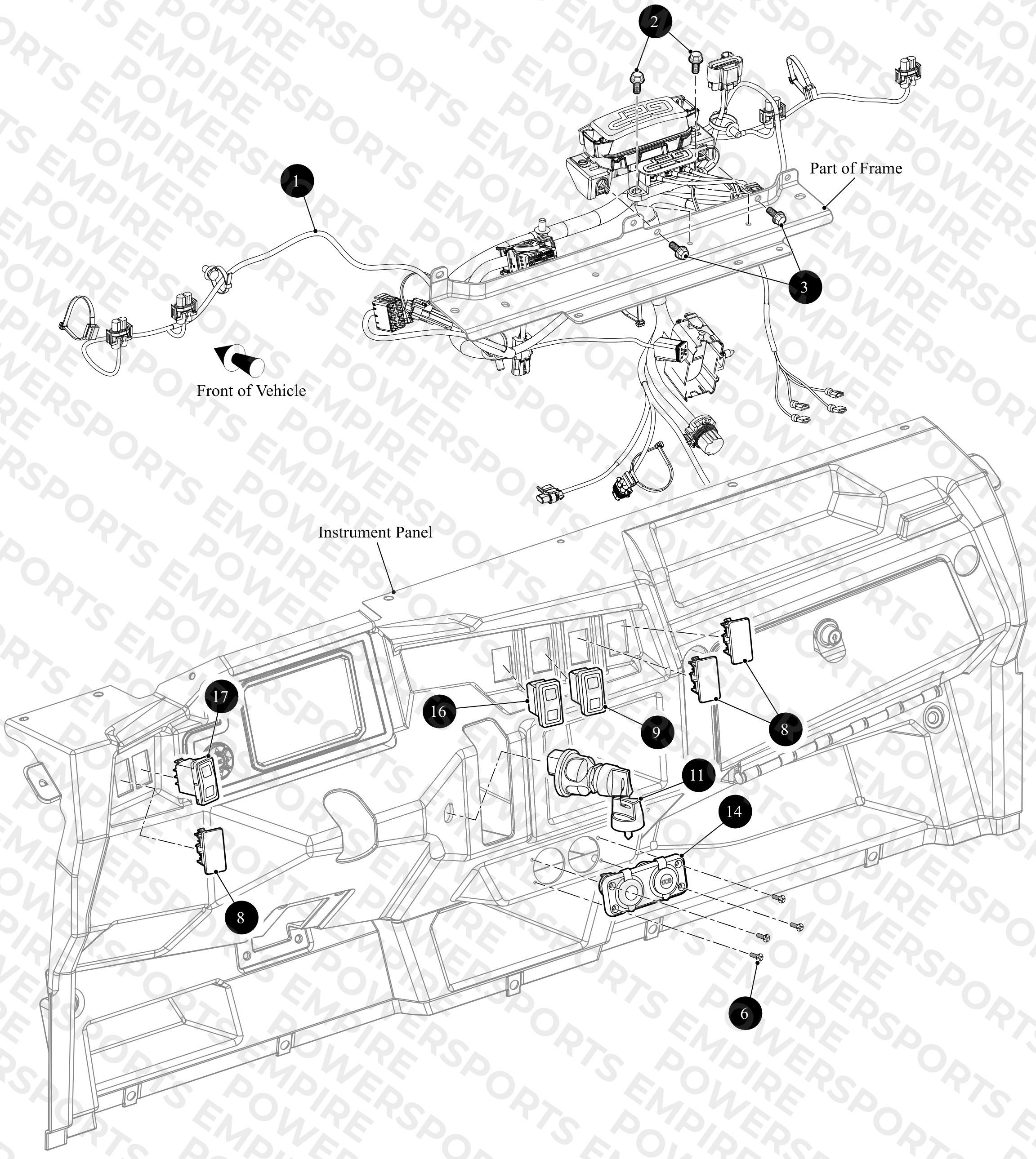 MAIN HARNESS FRONT