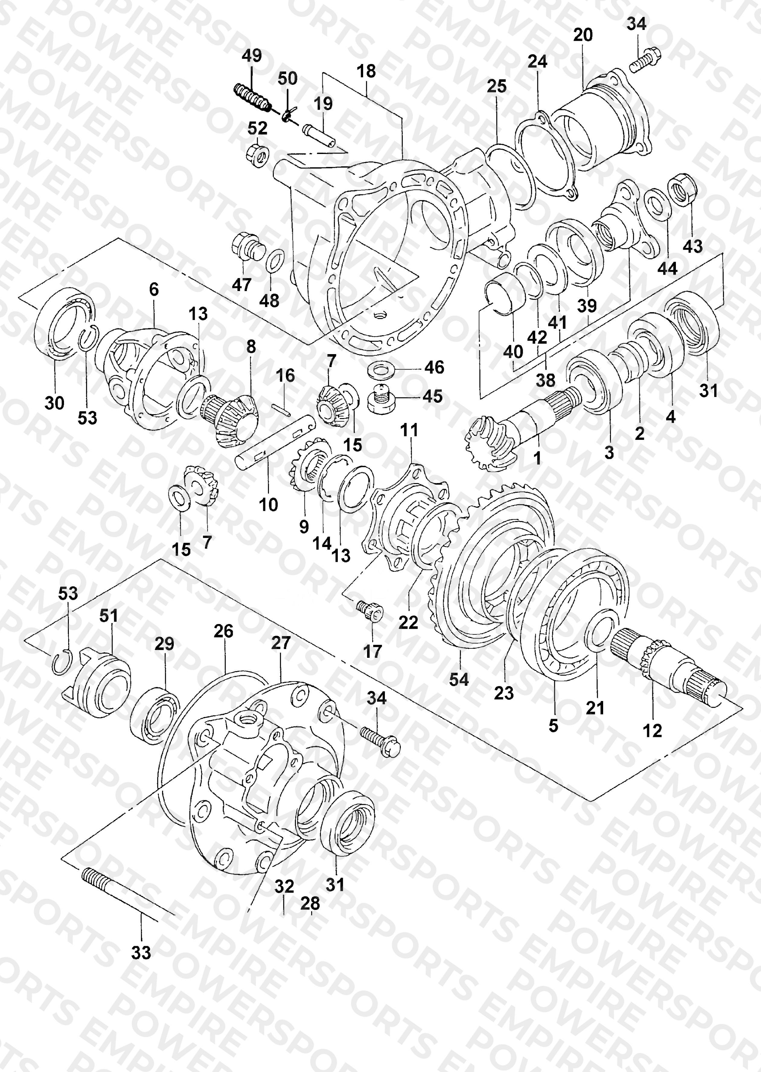 DIFFERENTIAL GEAR ASSEMBLY