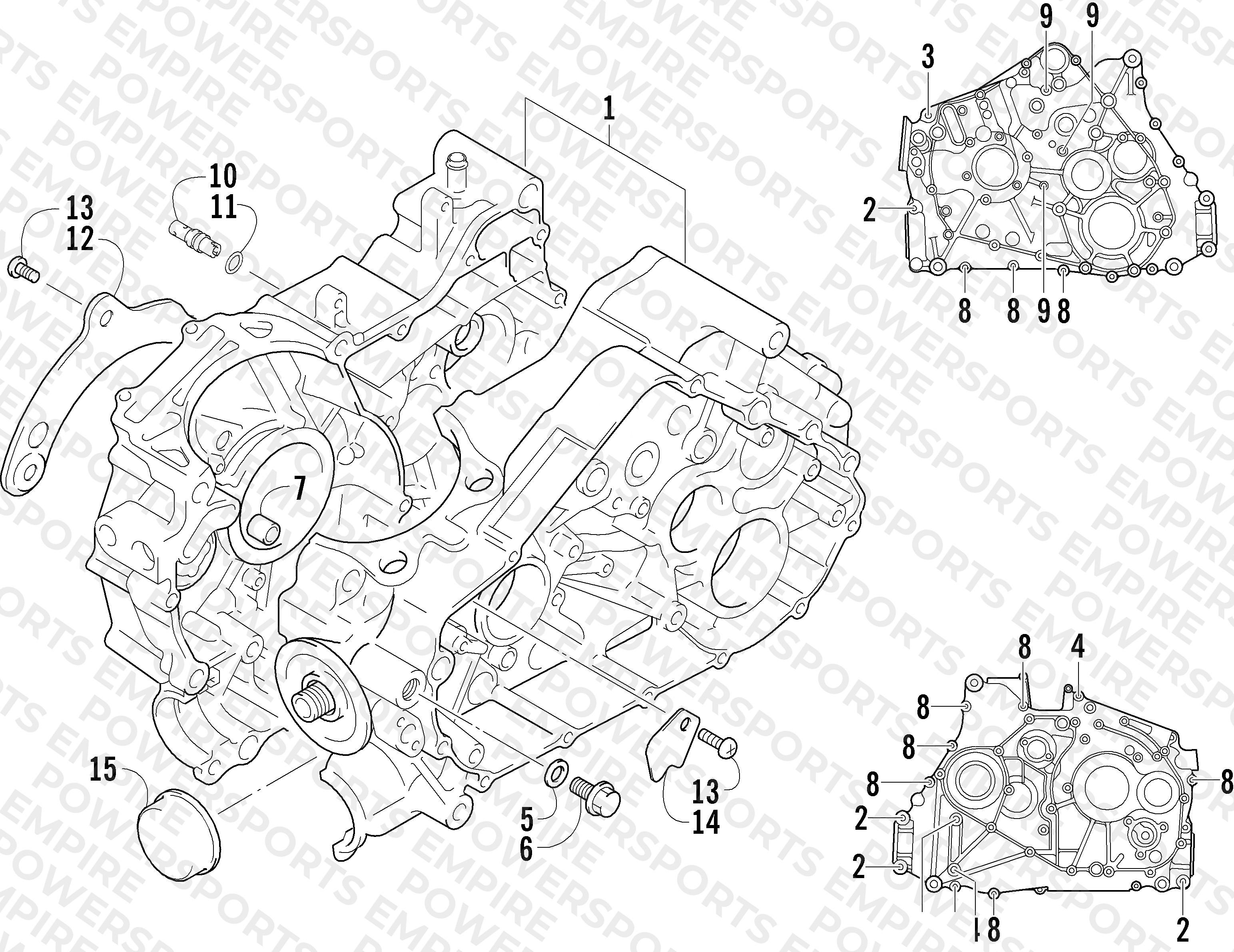 CRANKCASE ASSEMBLY