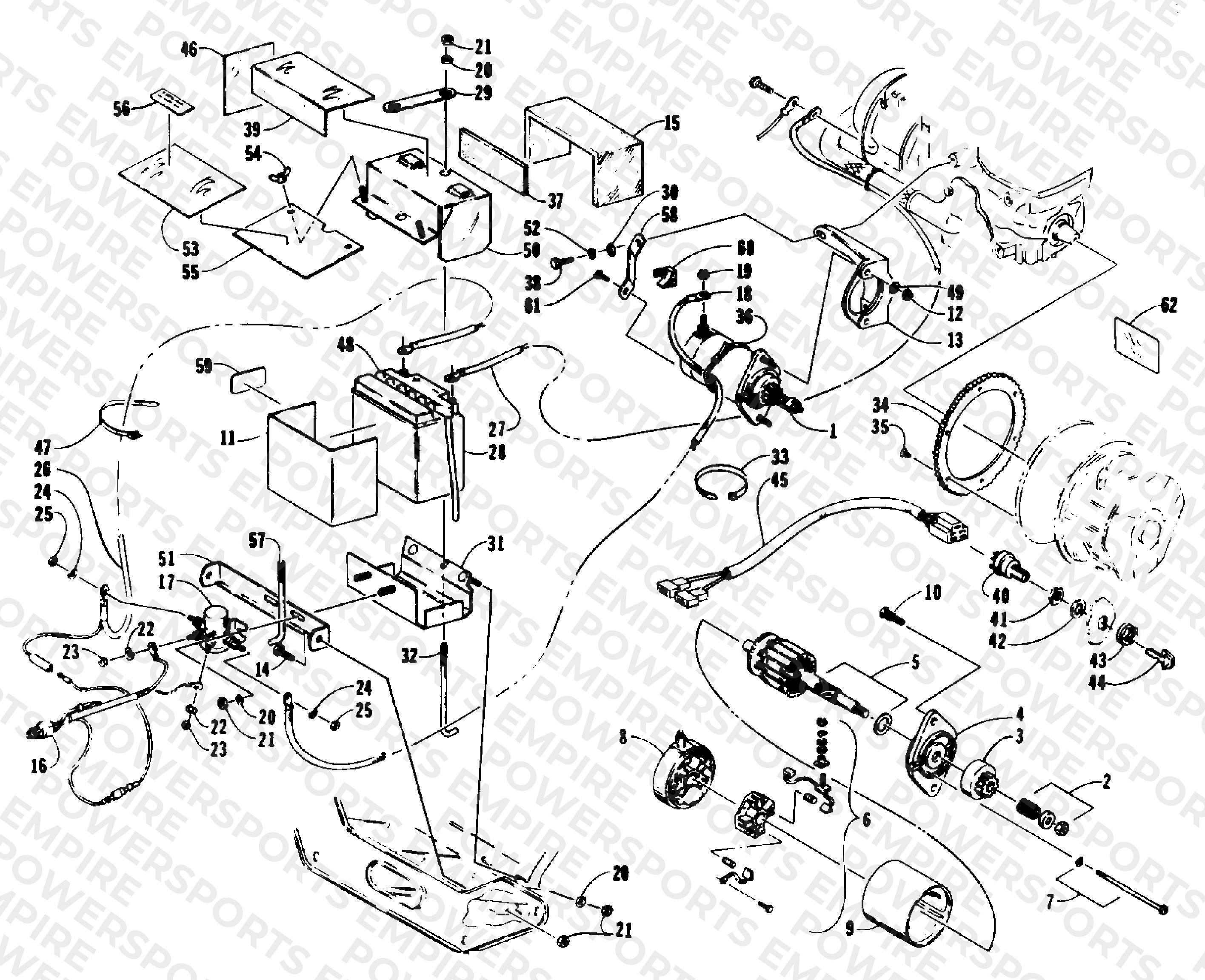 ELECTRIC START ASSEMBLY