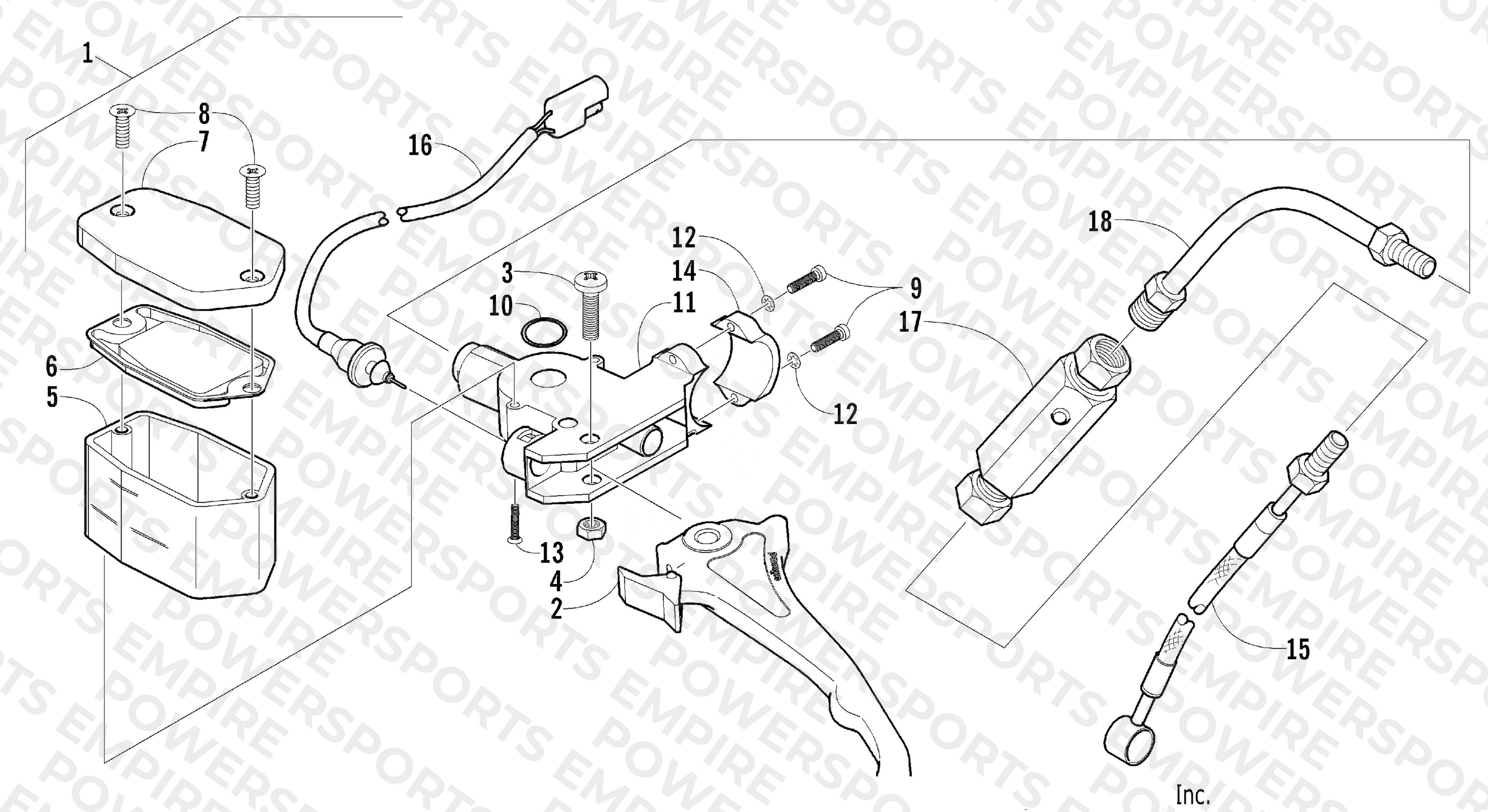 HYDRAULIC BRAKE CONTROL ASSEMBLY