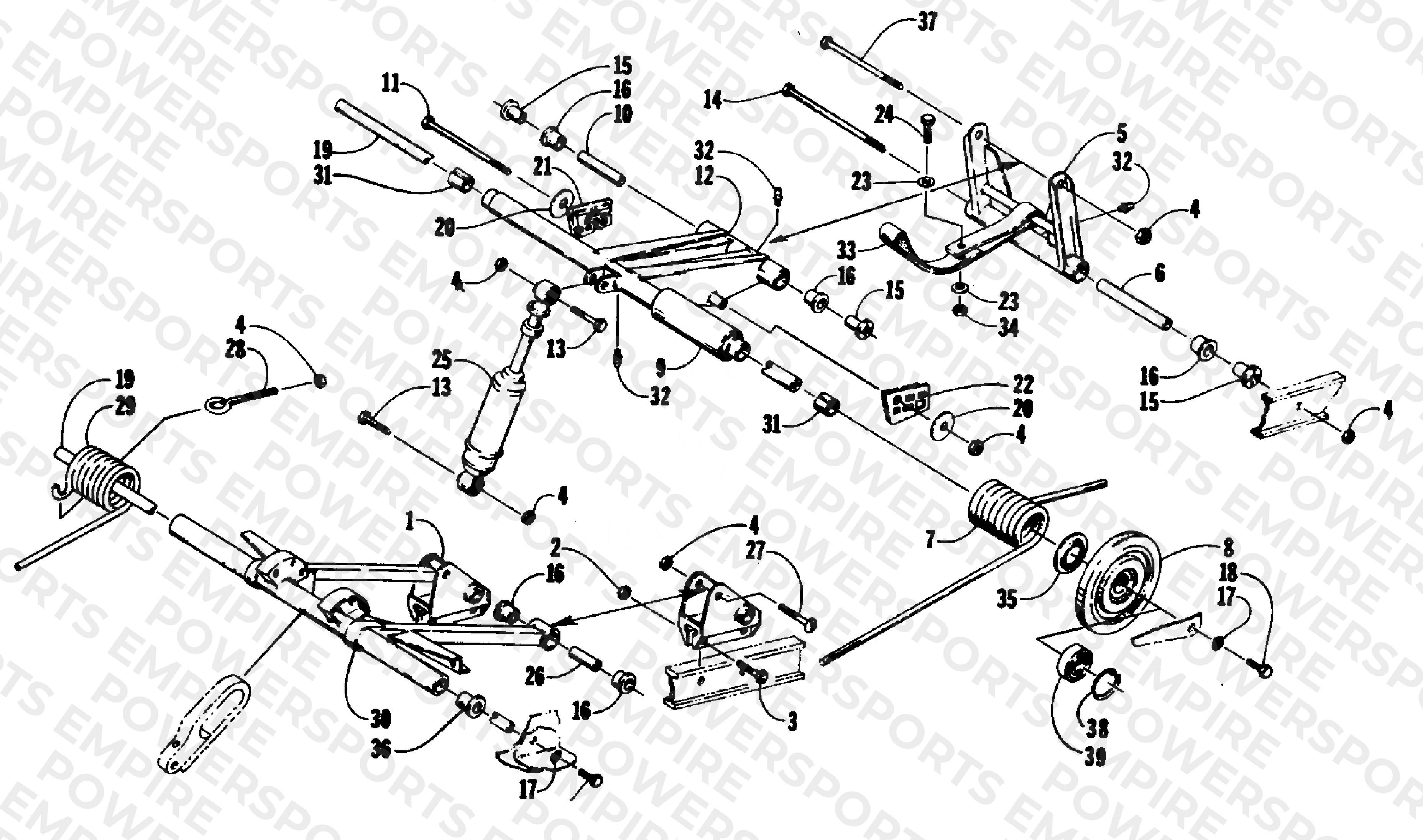 REAR SUSPENSION ARM ASSEMBLIES