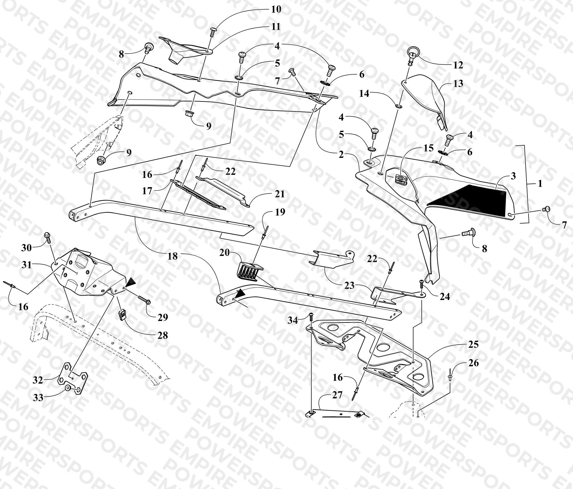 SEAT SUPPORT ASSEMBLY