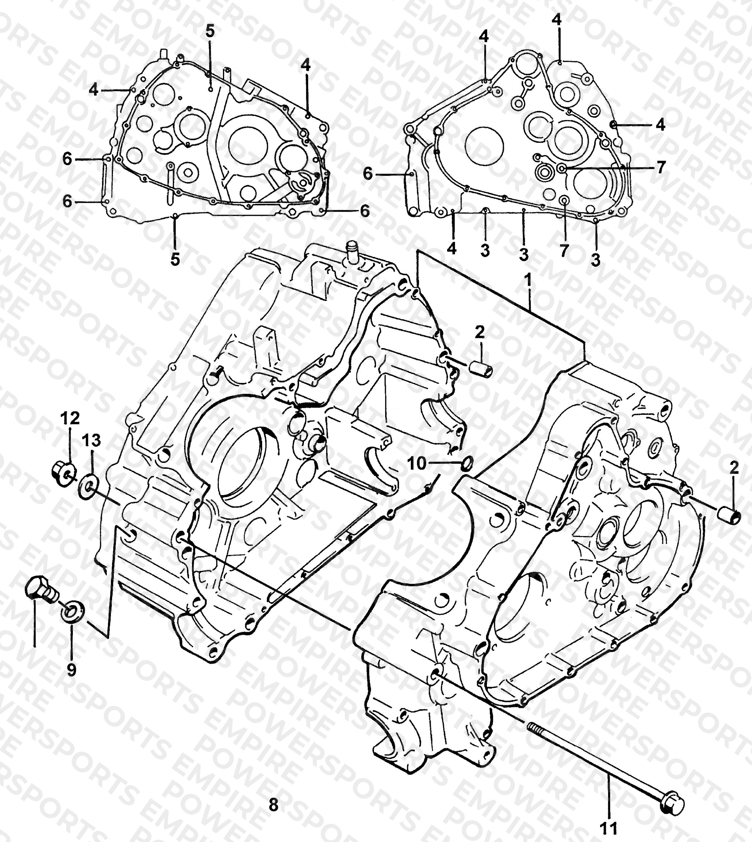 CRANKCASE ASSEMBLY