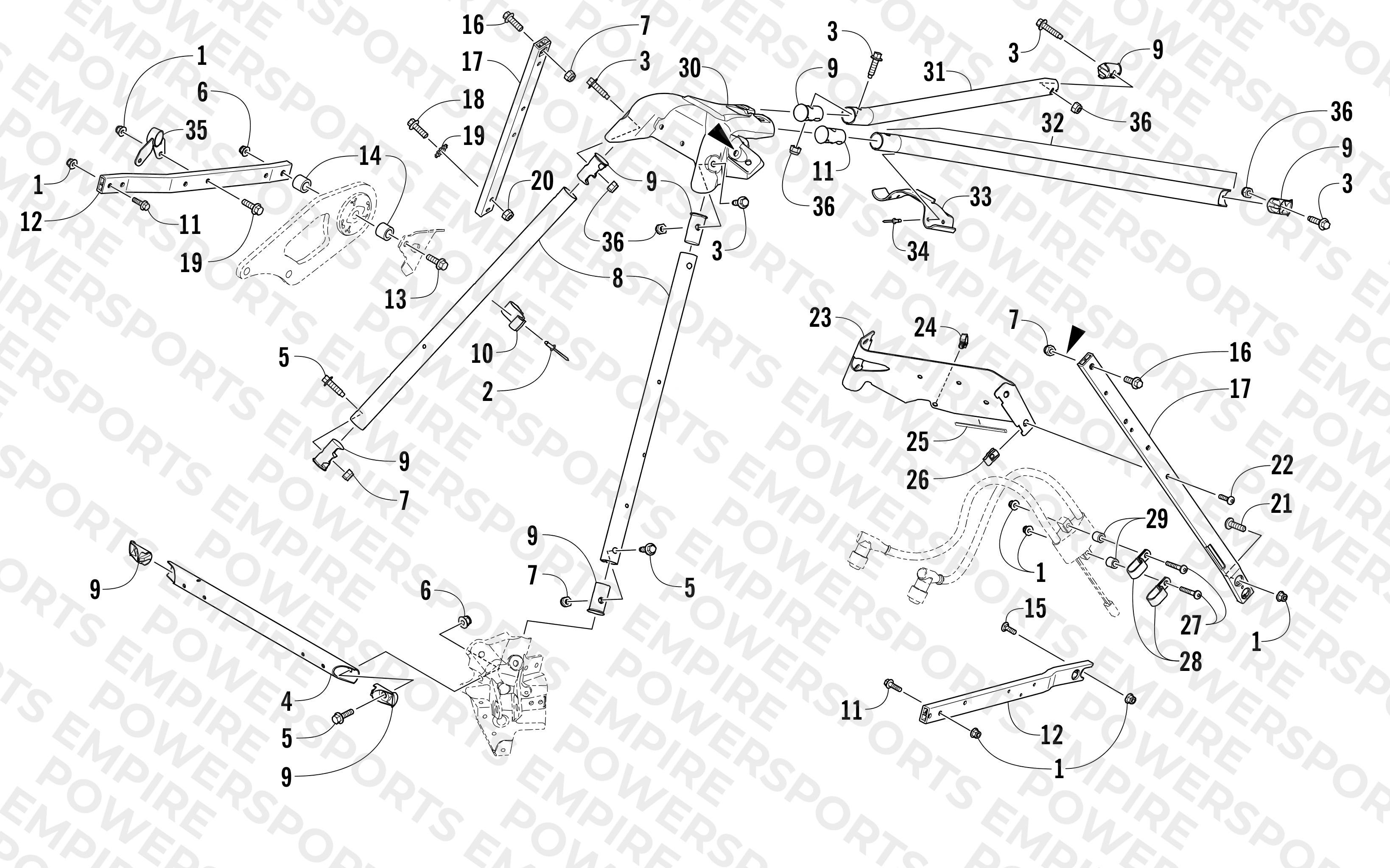 STEERING SUPPORT ASSEMBLY