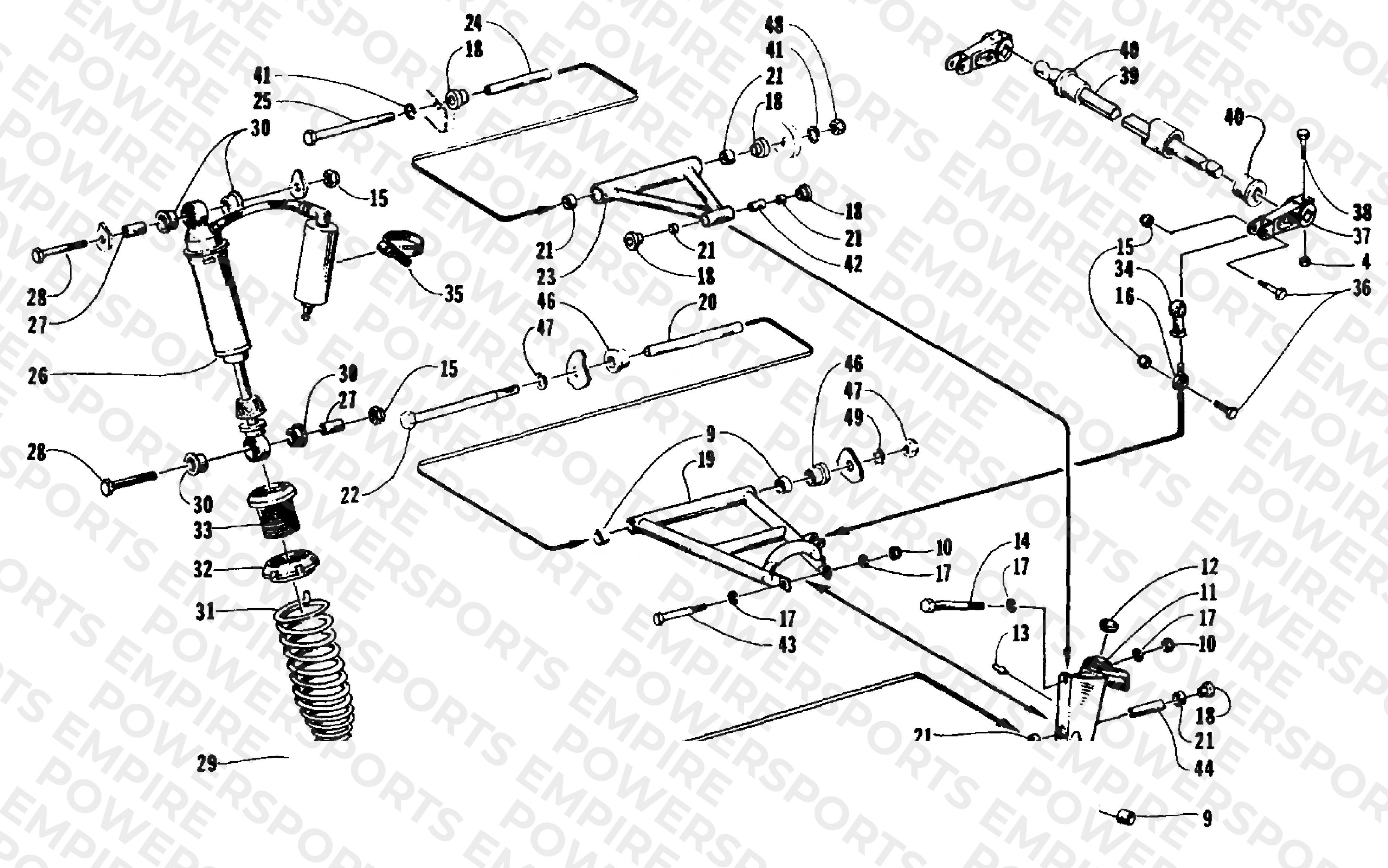 SKI AND FRONT SUSPENSION