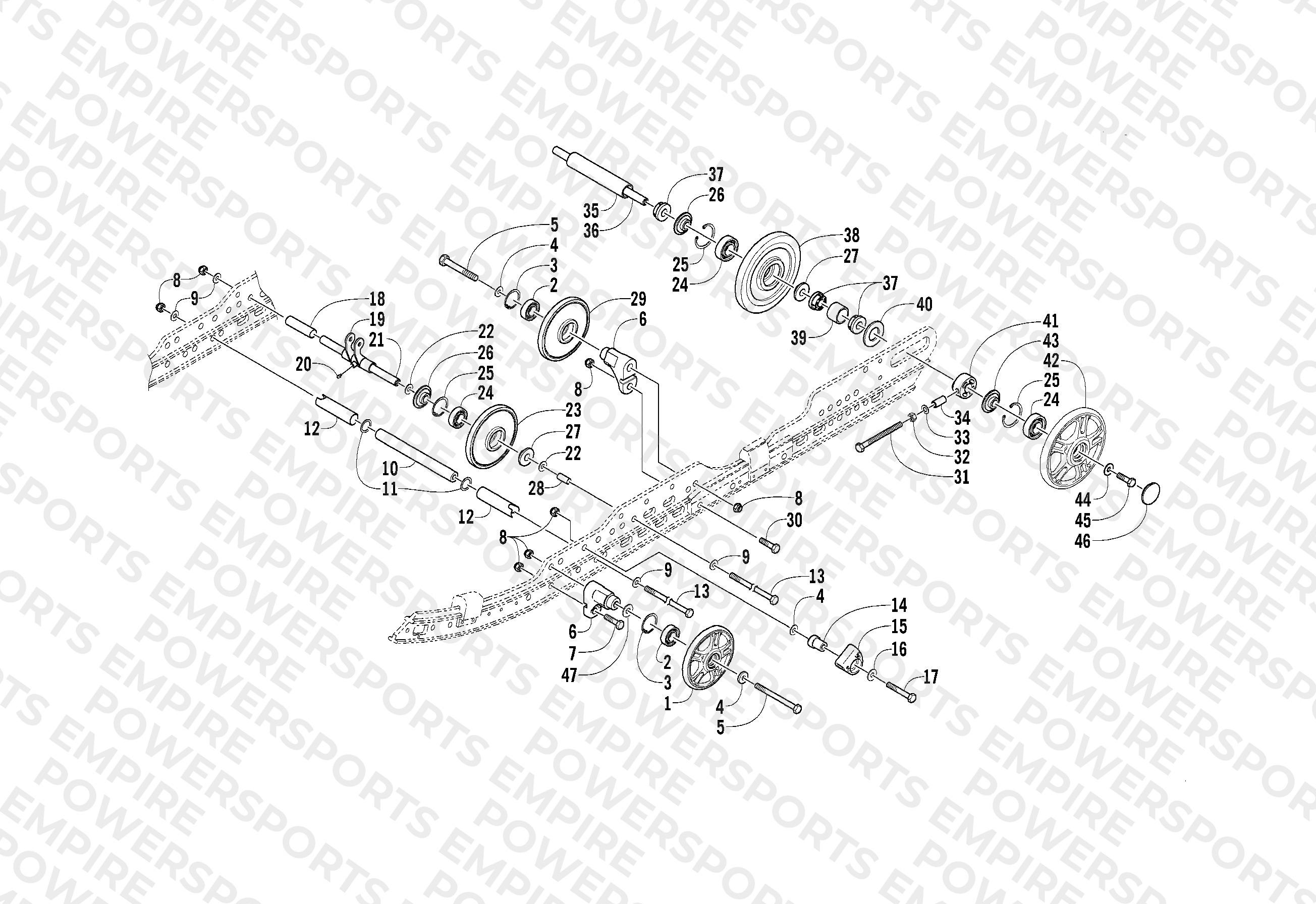 IDLER WHEEL ASSEMBLY