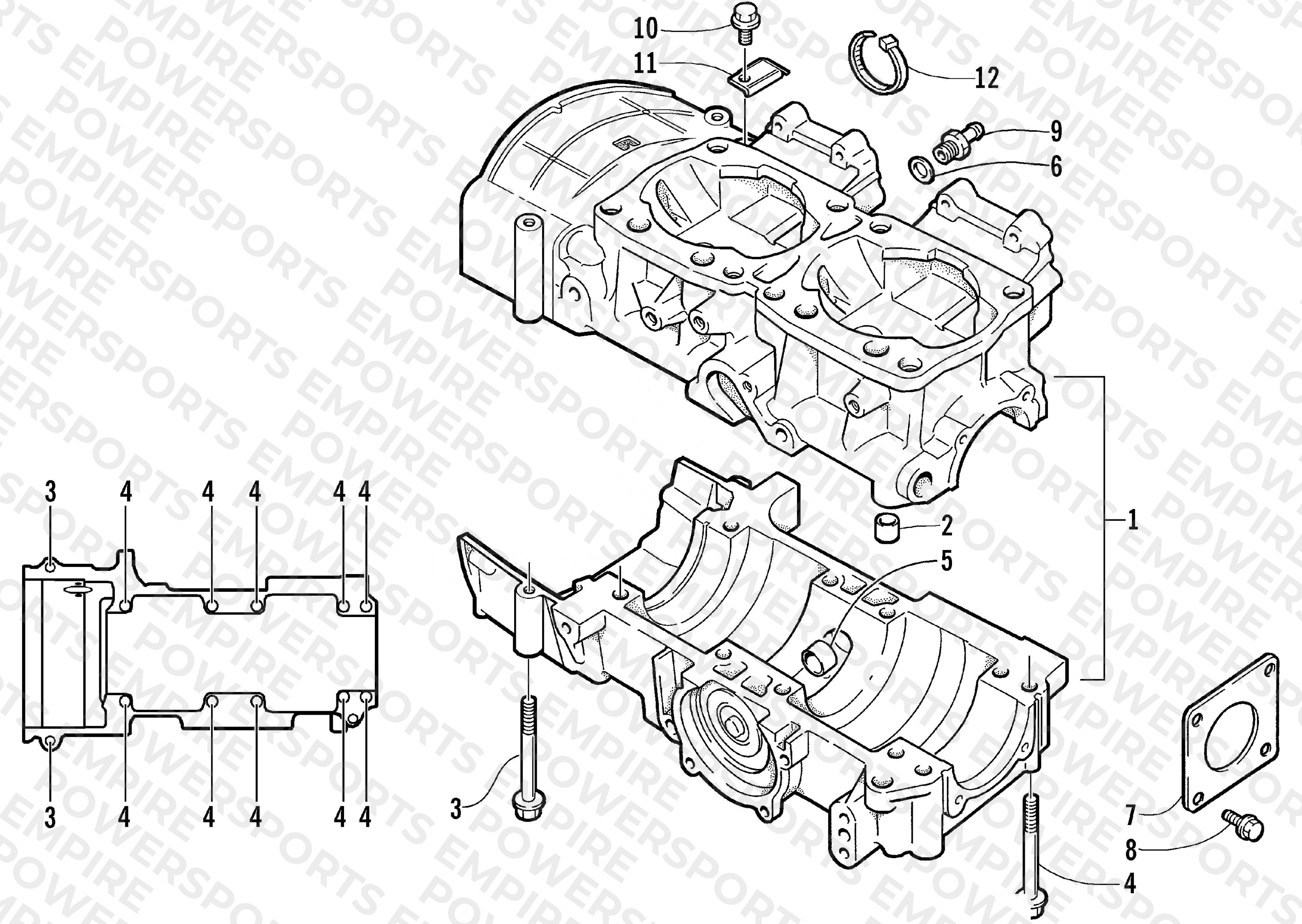 CRANKCASE ASSEMBLY